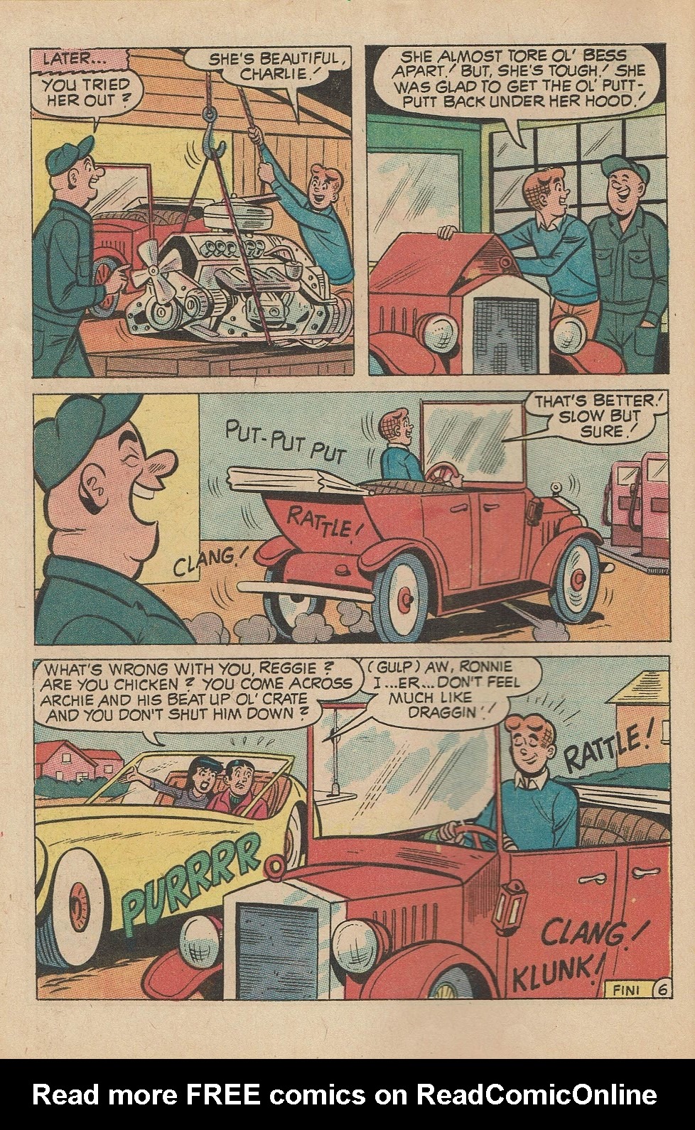 Read online Reggie and Me (1966) comic -  Issue #44 - 8