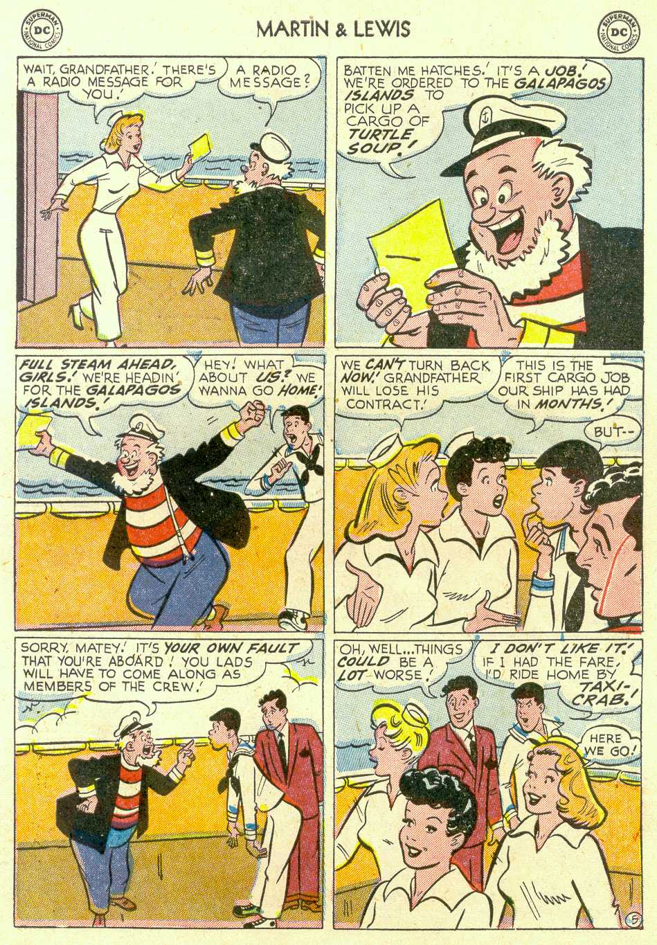 Read online The Adventures of Dean Martin and Jerry Lewis comic -  Issue #19 - 7