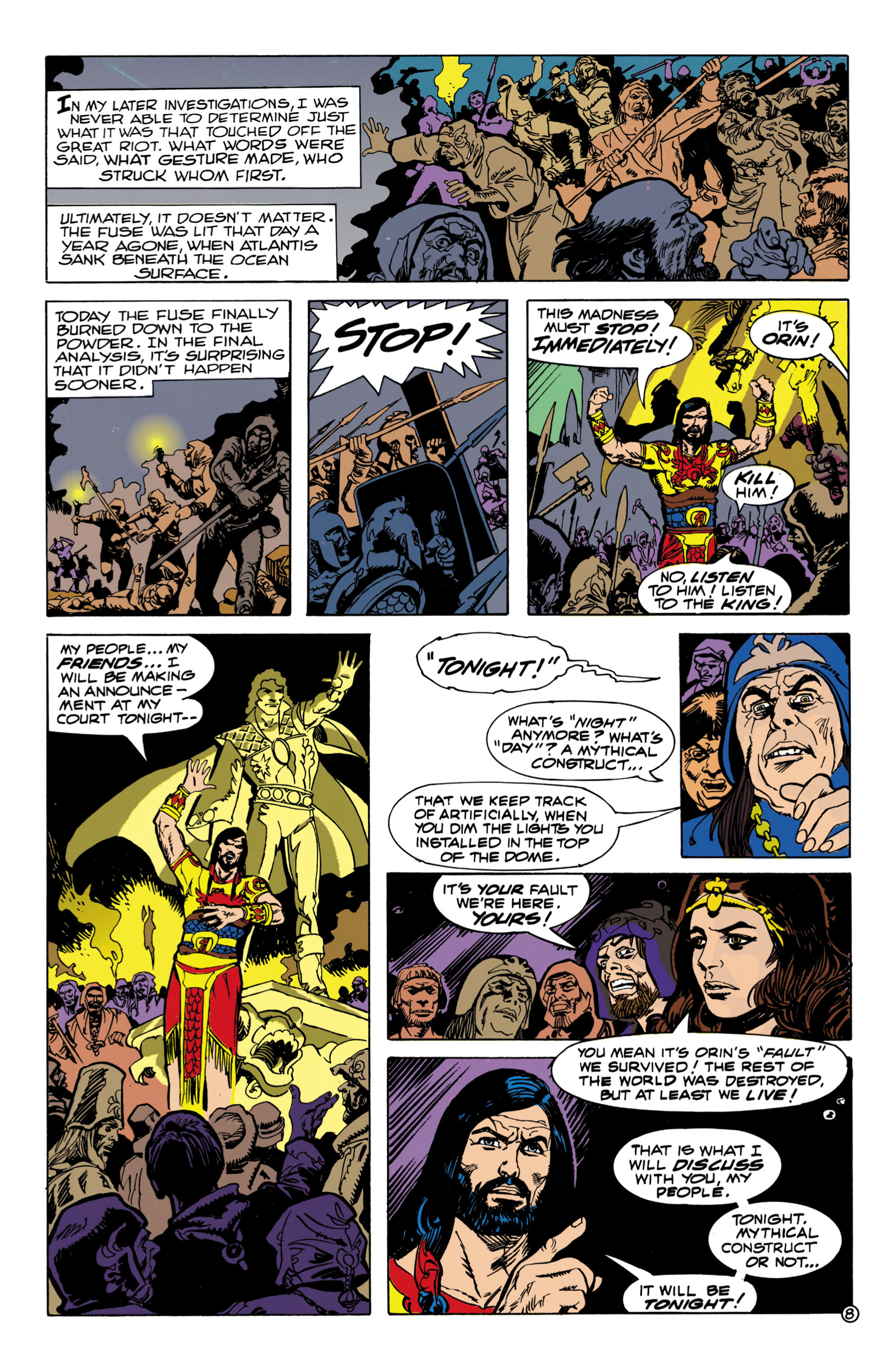 Read online The Atlantis Chronicles comic -  Issue #2 - 8