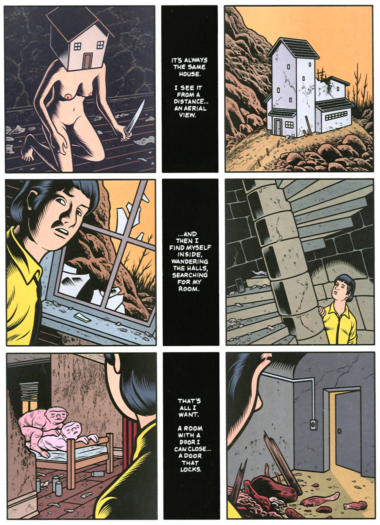 Read online Charles Burns The Hive comic -  Issue # Full - 13