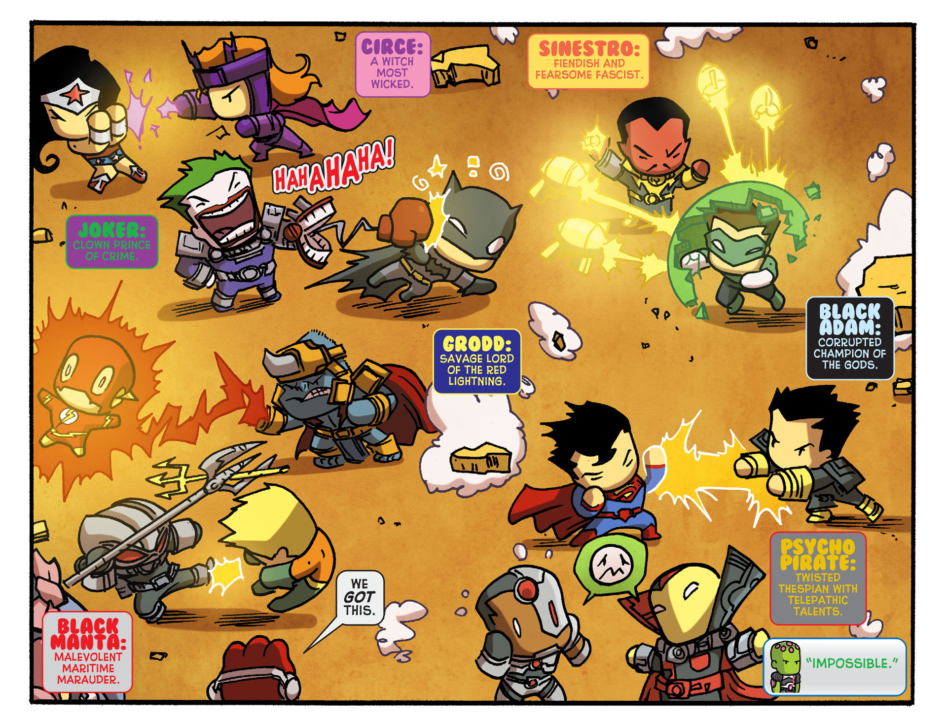 Read online Scribblenauts Unmasked: A Crisis of Imagination comic -  Issue #14 - 6
