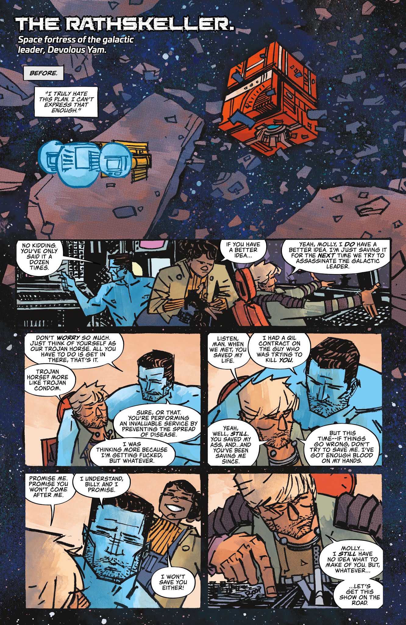 Read online Wasted Space comic -  Issue #5 - 5