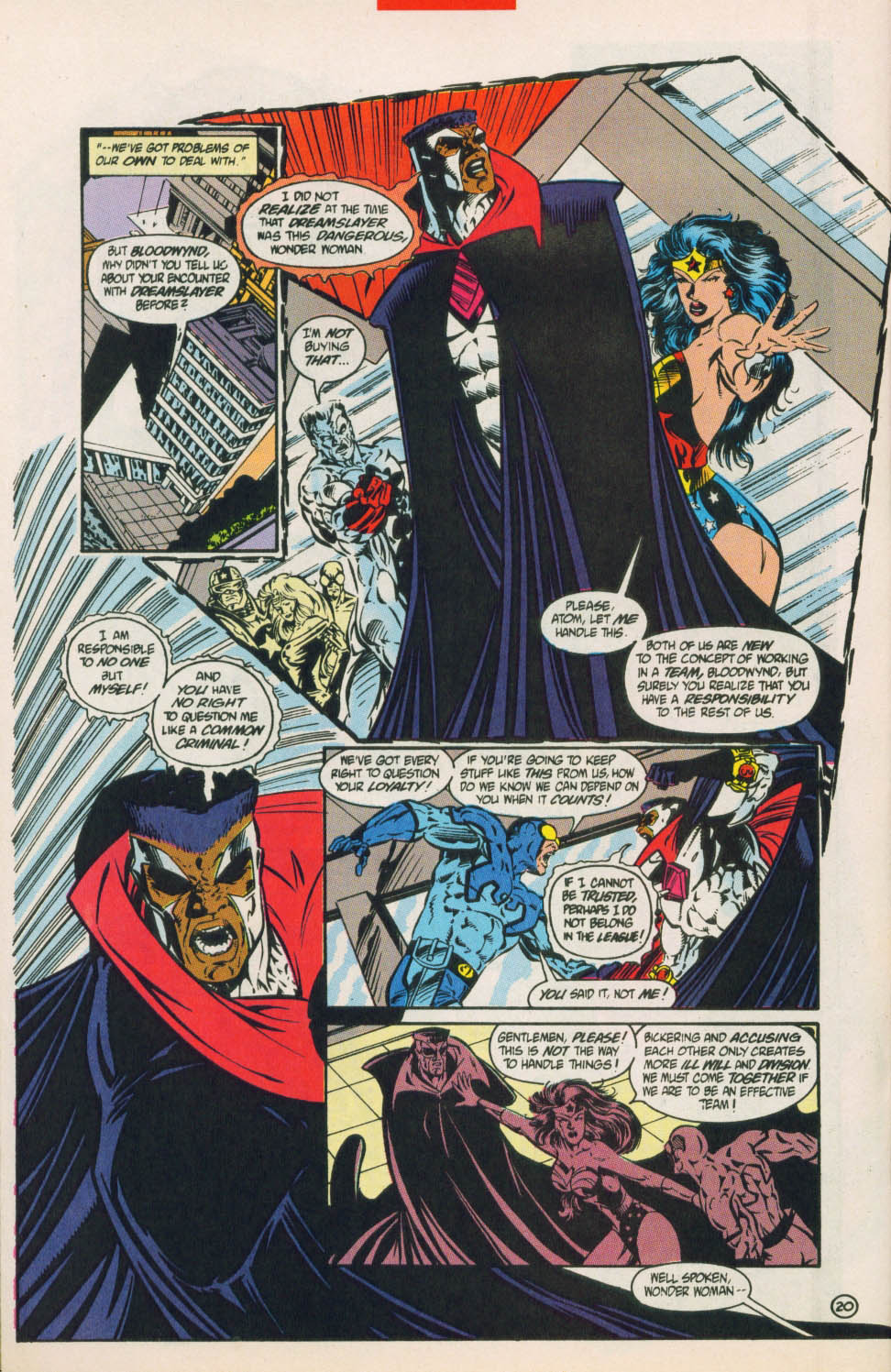 Read online Justice League America comic -  Issue #88 - 21