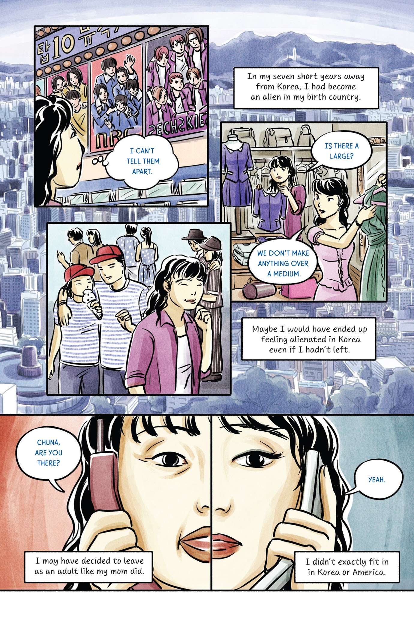 Read online Almost American Girl: An Illustrated Memoir comic -  Issue # TPB (Part 3) - 33