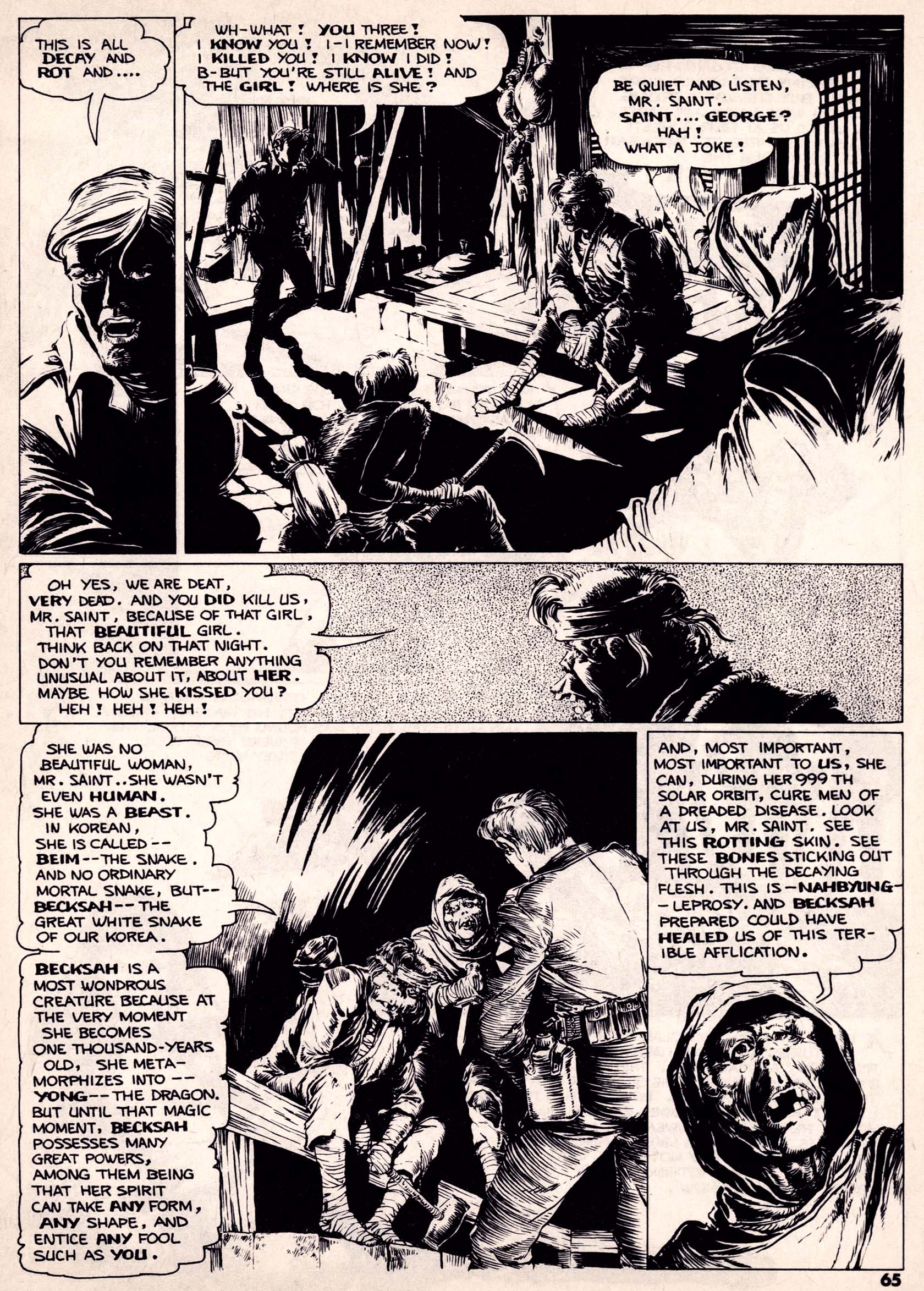 Read online Vampirella (1969) comic -  Issue #11 - 64