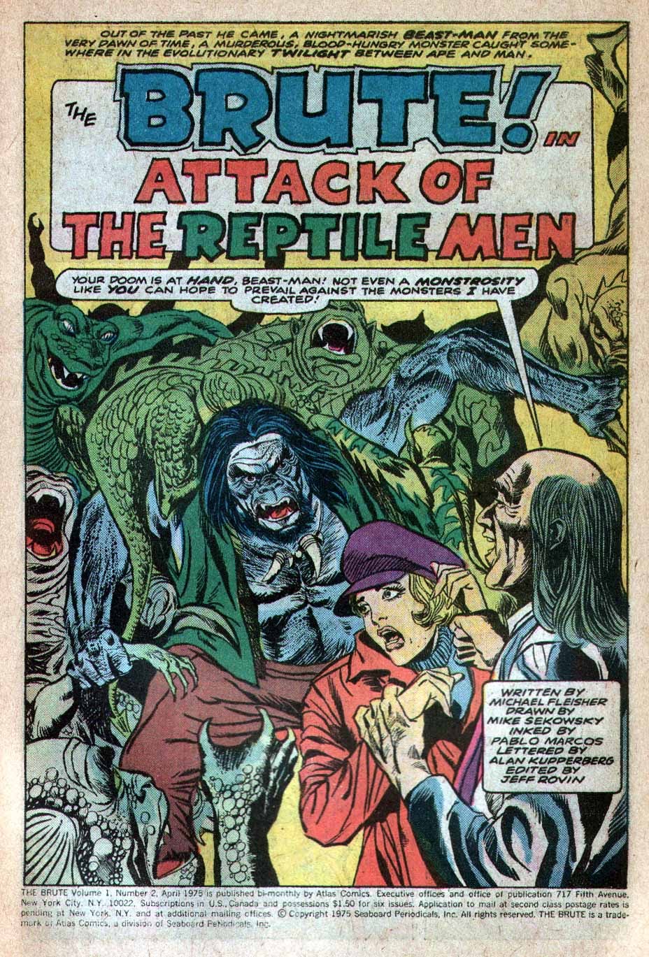 Read online The Brute comic -  Issue #2 - 2