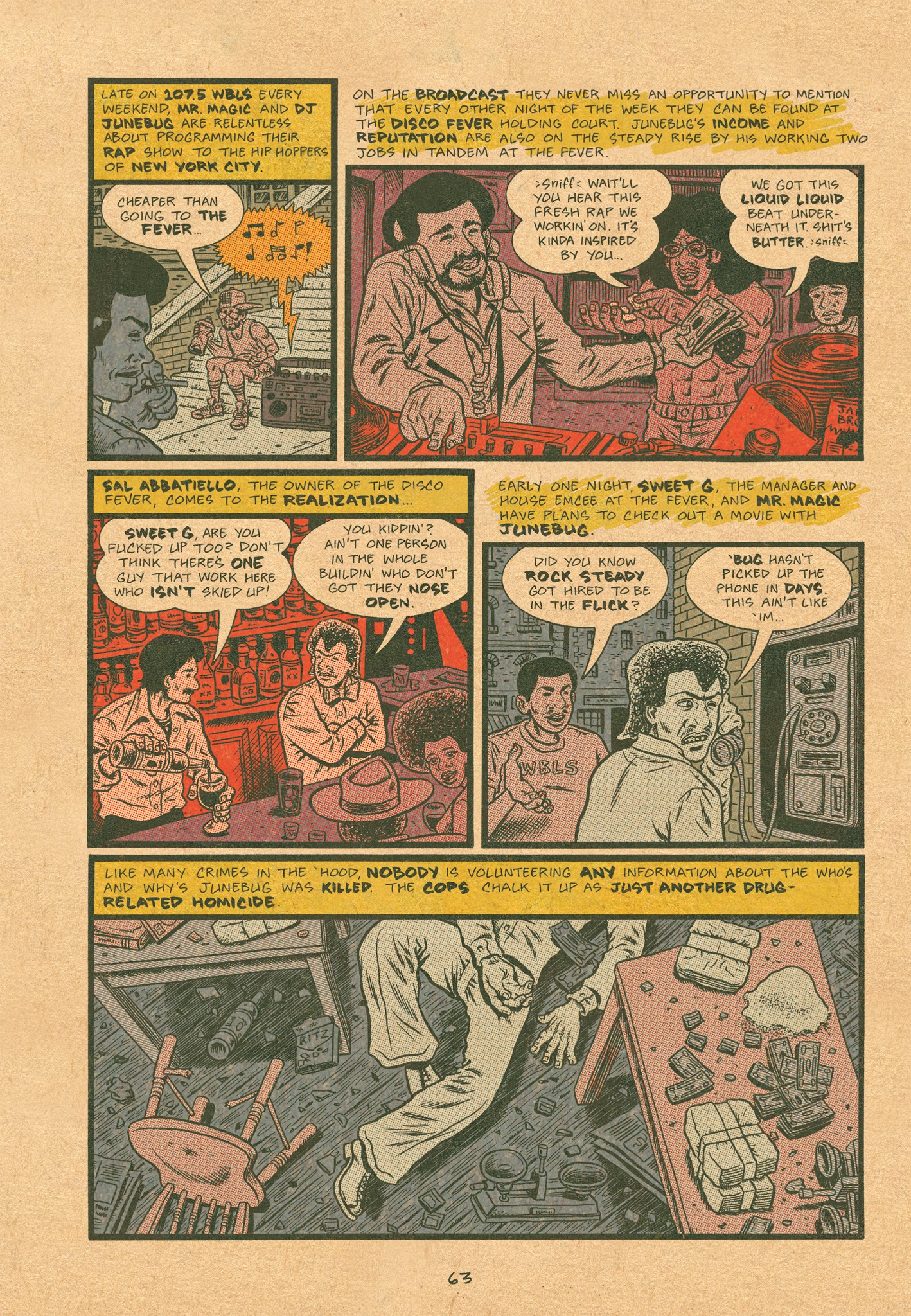 Read online Hip Hop Family Tree (2013) comic -  Issue # TPB 2 - 64