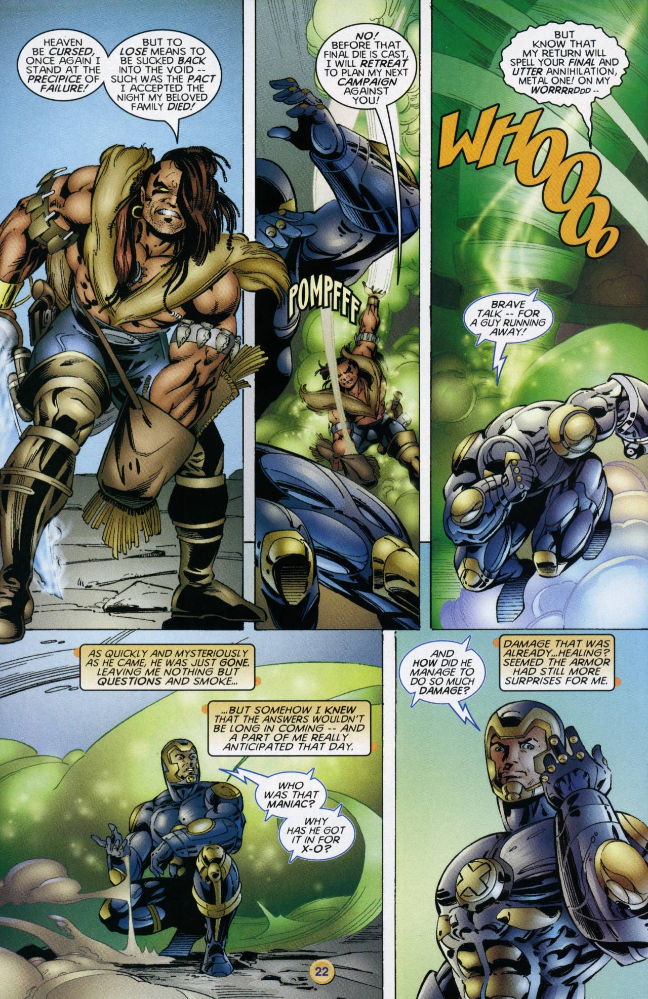 Read online X-O Manowar (1996) comic -  Issue #7 - 19