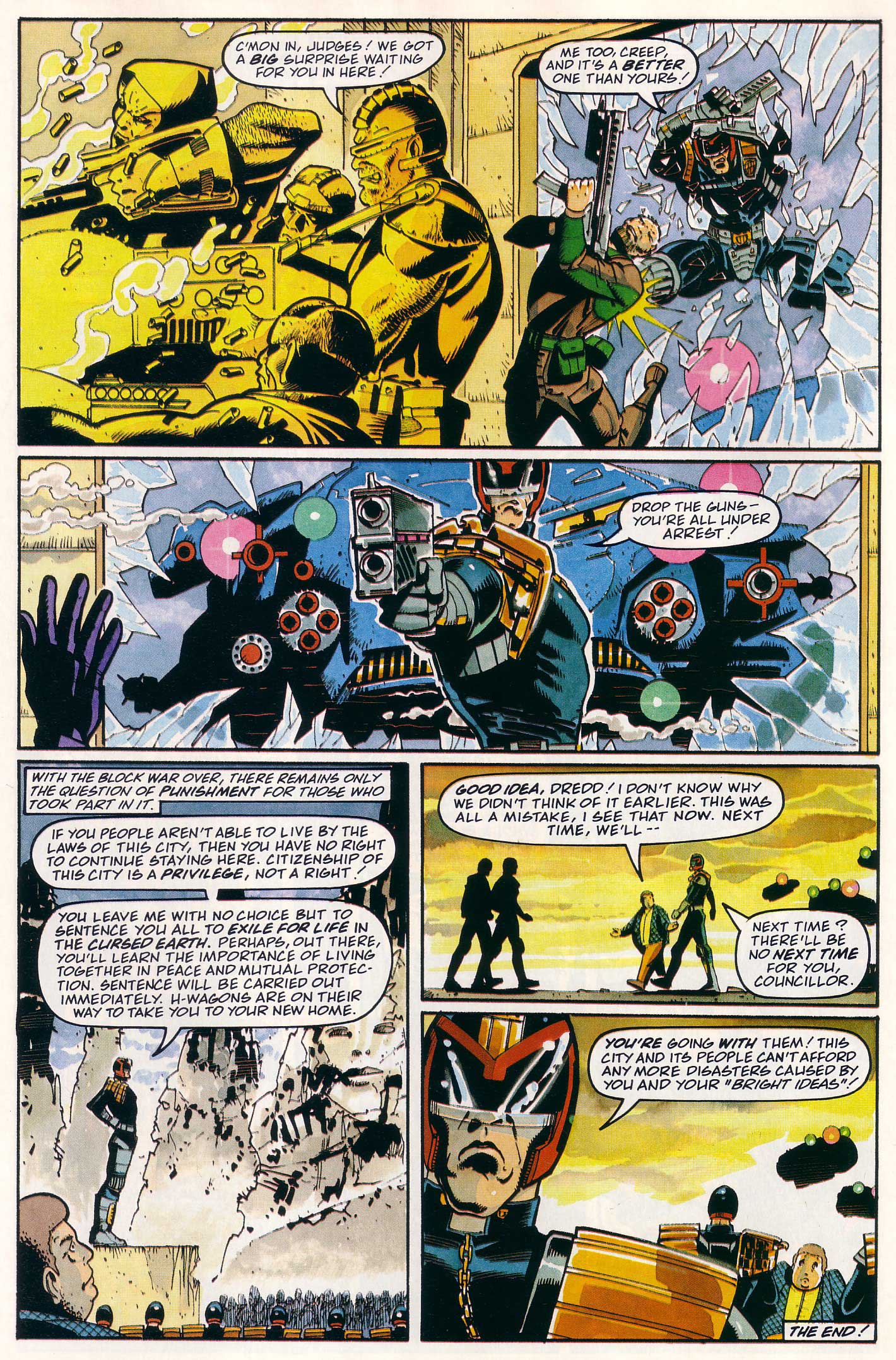 Read online Judge Dredd Lawman of the Future comic -  Issue #9 - 27