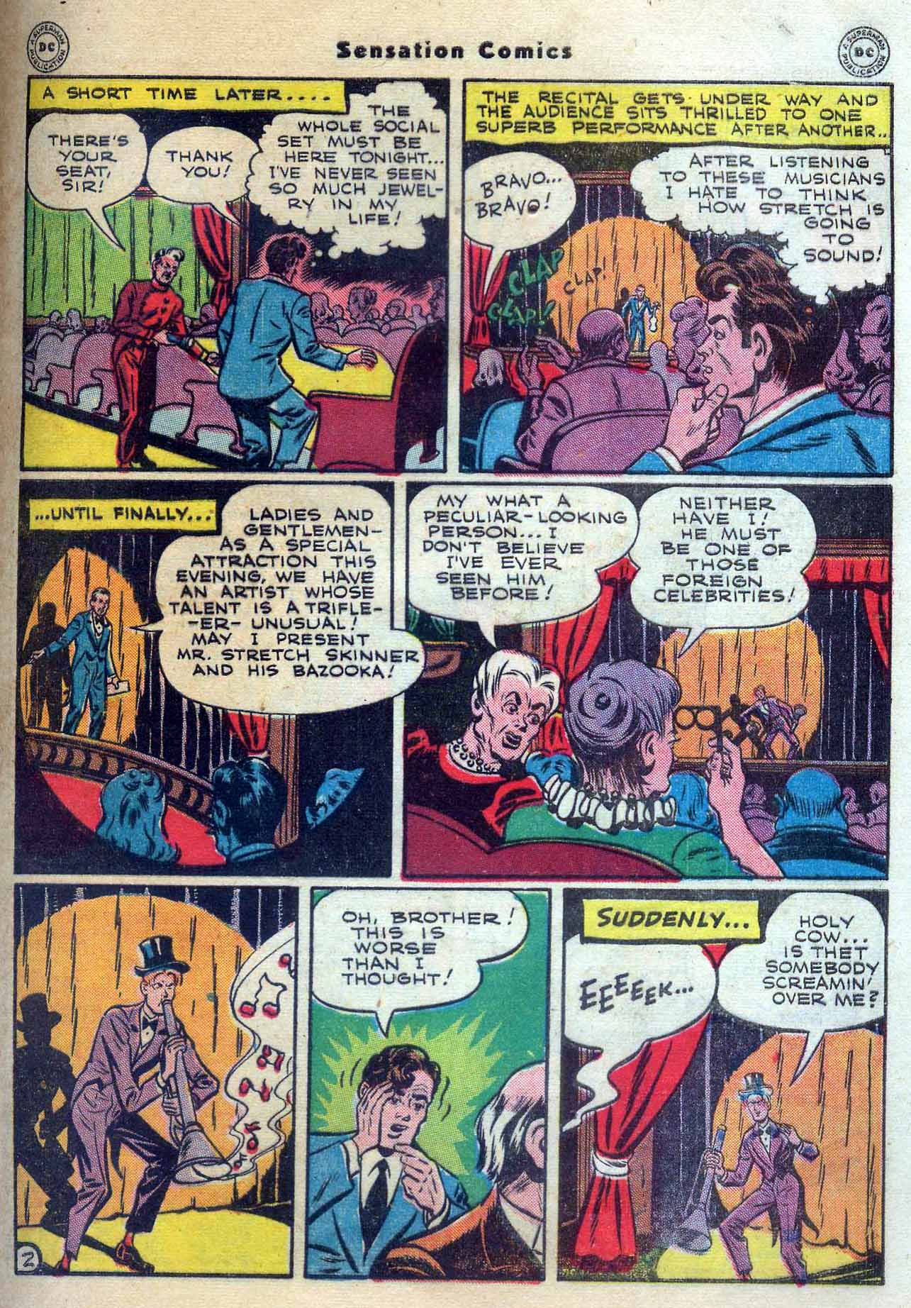 Read online Sensation (Mystery) Comics comic -  Issue #56 - 43