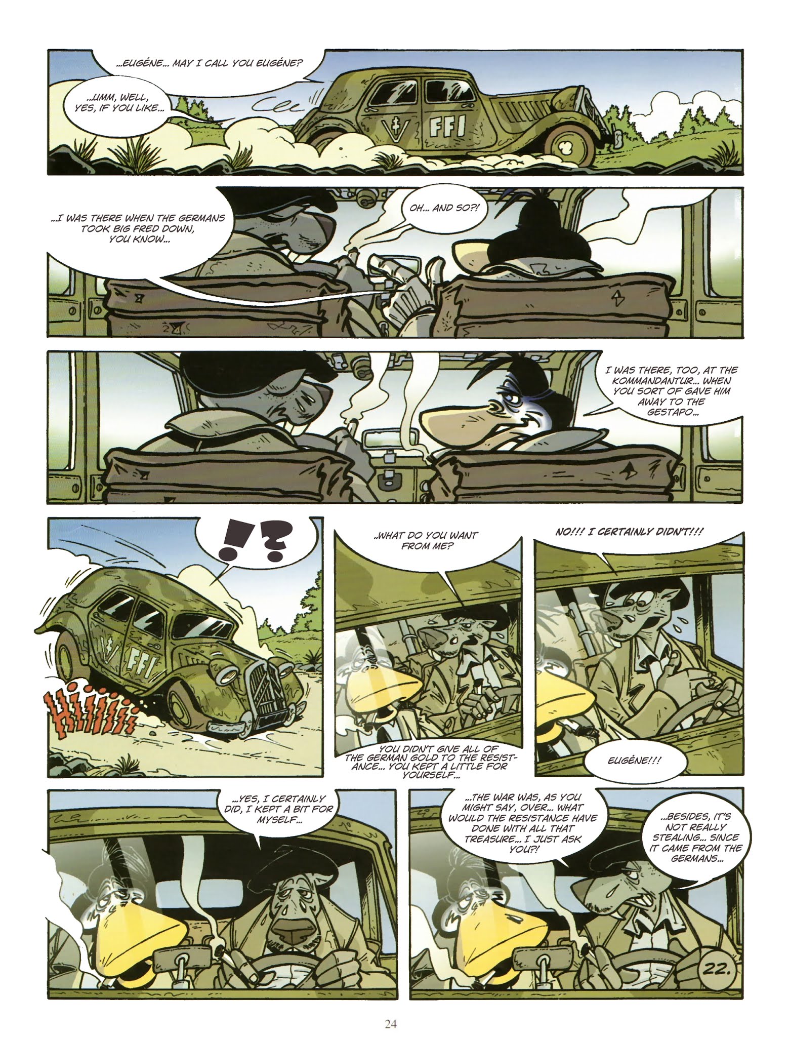 Read online Une enquête de l'inspecteur Canardo comic -  Issue #11 - 25