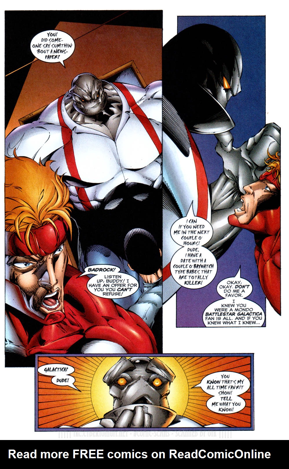 Read online Spider-Man/Badrock comic -  Issue #1 - 10