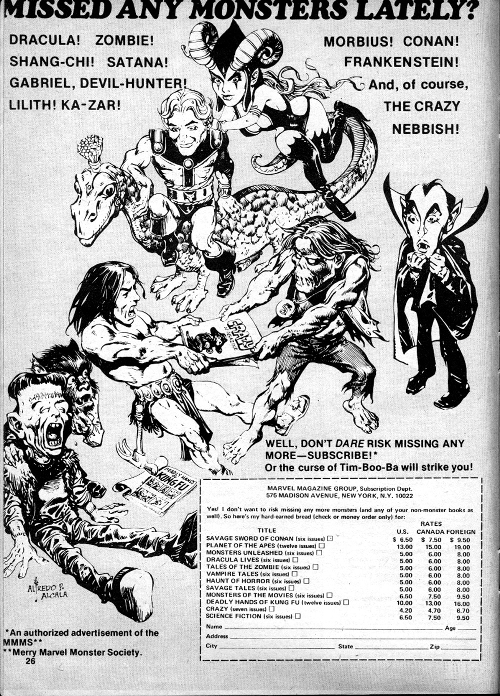 Read online The Deadly Hands of Kung Fu comic -  Issue #7 - 26