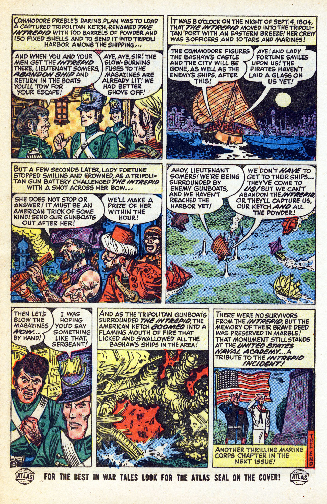 Read online Marines in Battle comic -  Issue #5 - 24