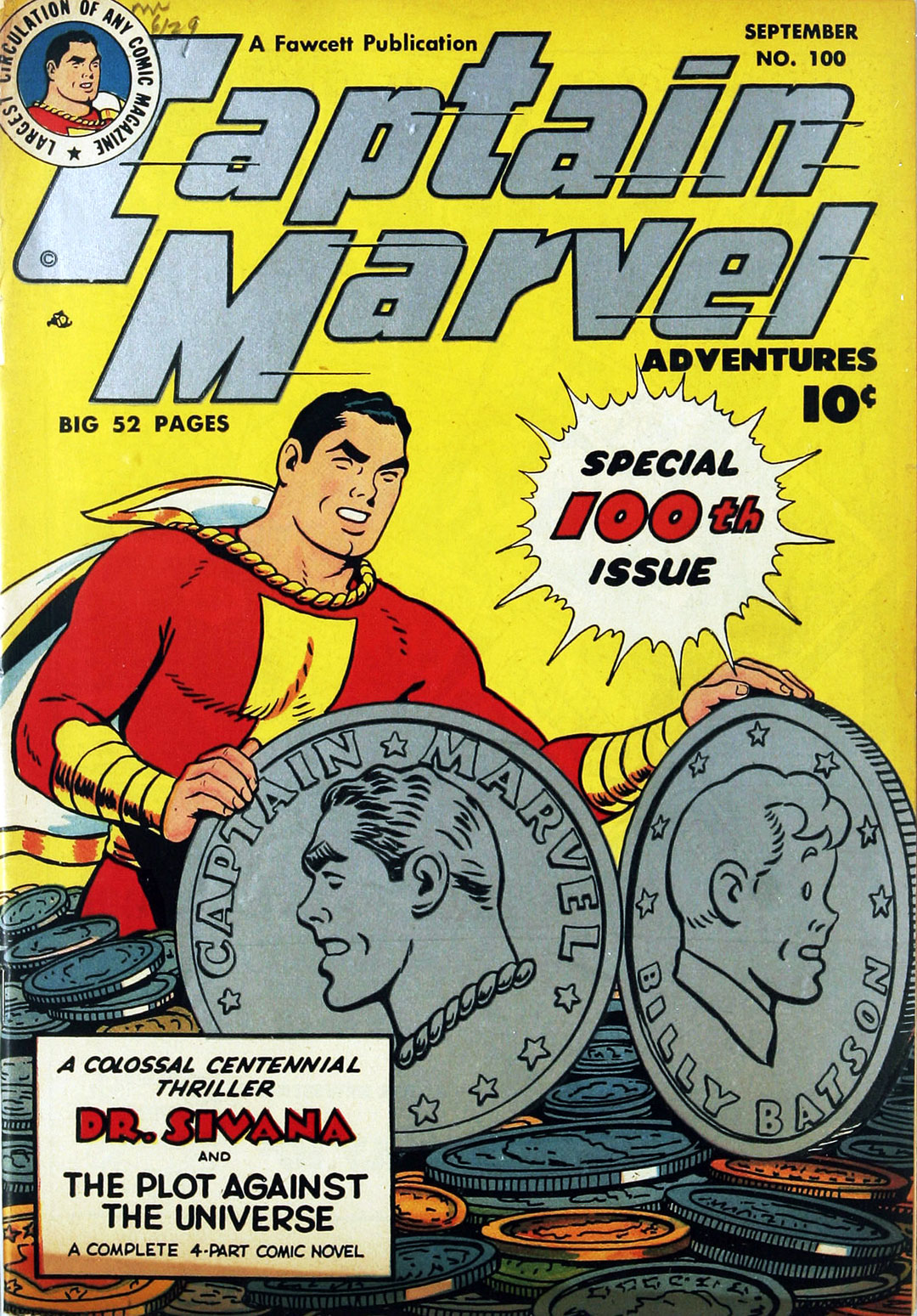 Read online Captain Marvel Adventures comic -  Issue #100 - 1