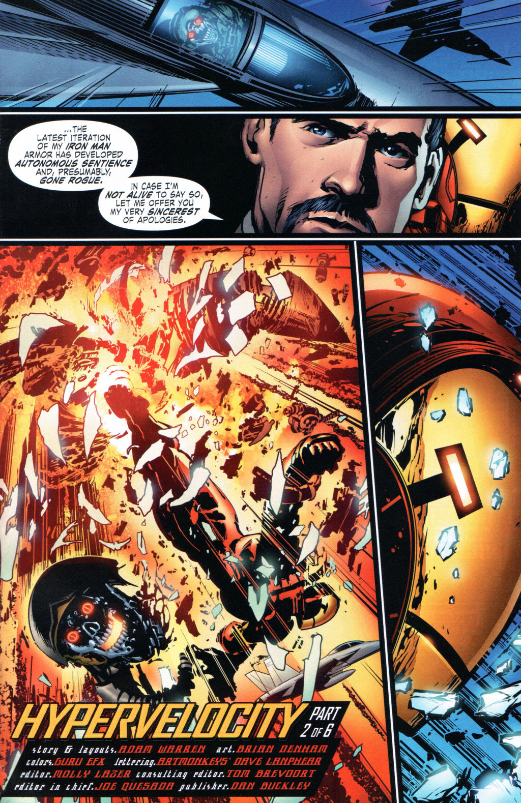 Read online Iron Man: Hypervelocity comic -  Issue #2 - 4