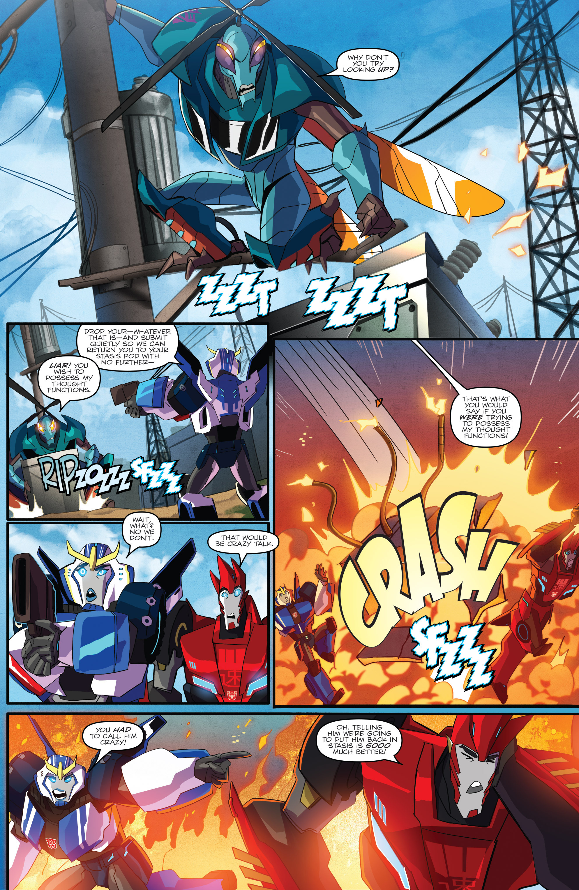 Read online Transformers: Robots In Disguise (2015) comic -  Issue #1 - 11