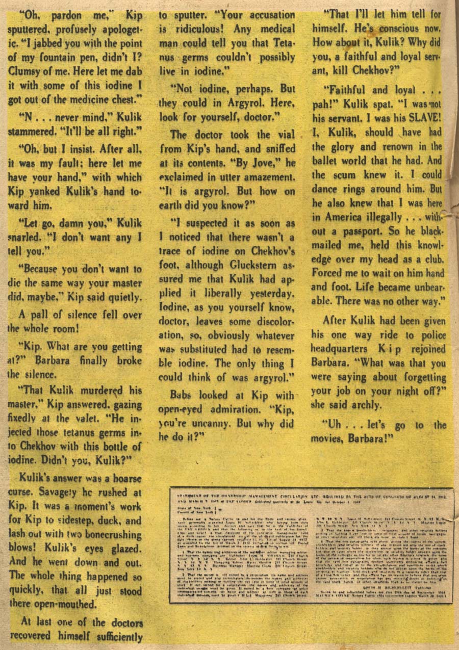 Read online Pep Comics comic -  Issue #53 - 28