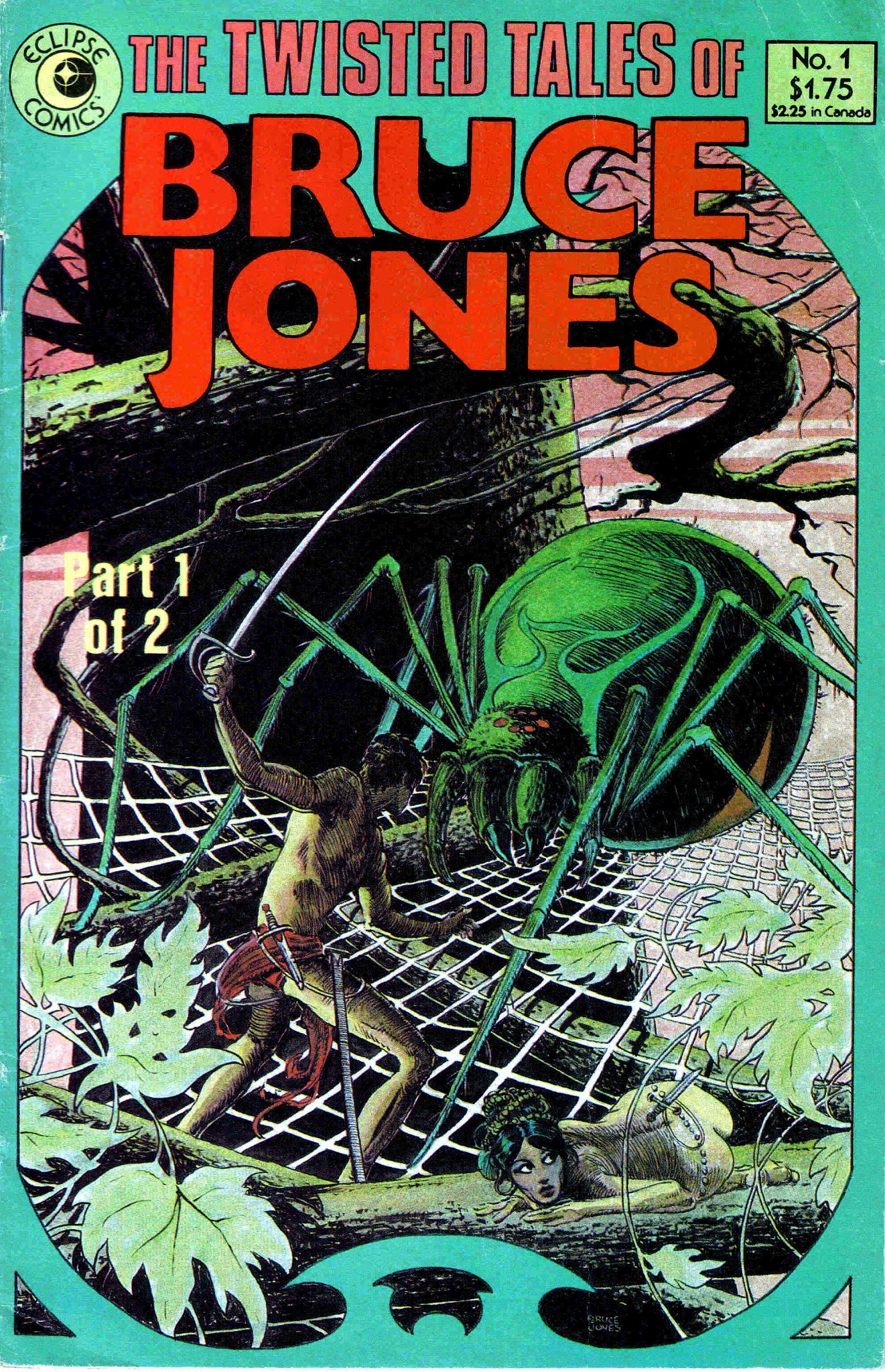 Read online The Twisted Tales of Bruce Jones comic -  Issue #1 - 1