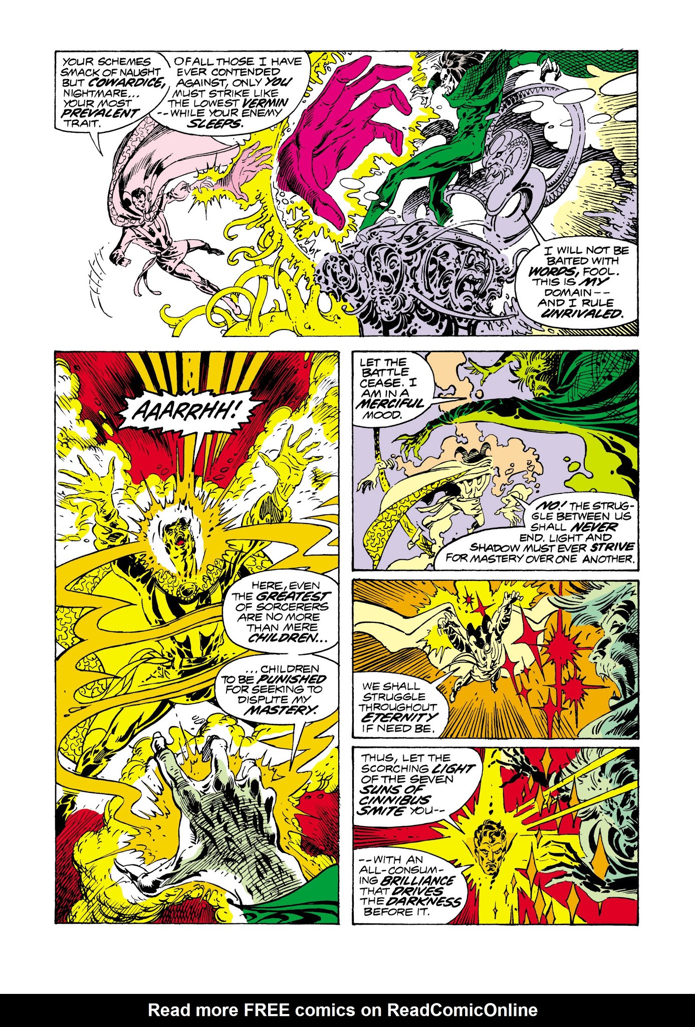 Read online Marvel Masterworks: Doctor Strange comic -  Issue # TPB 7 (Part 3) - 7