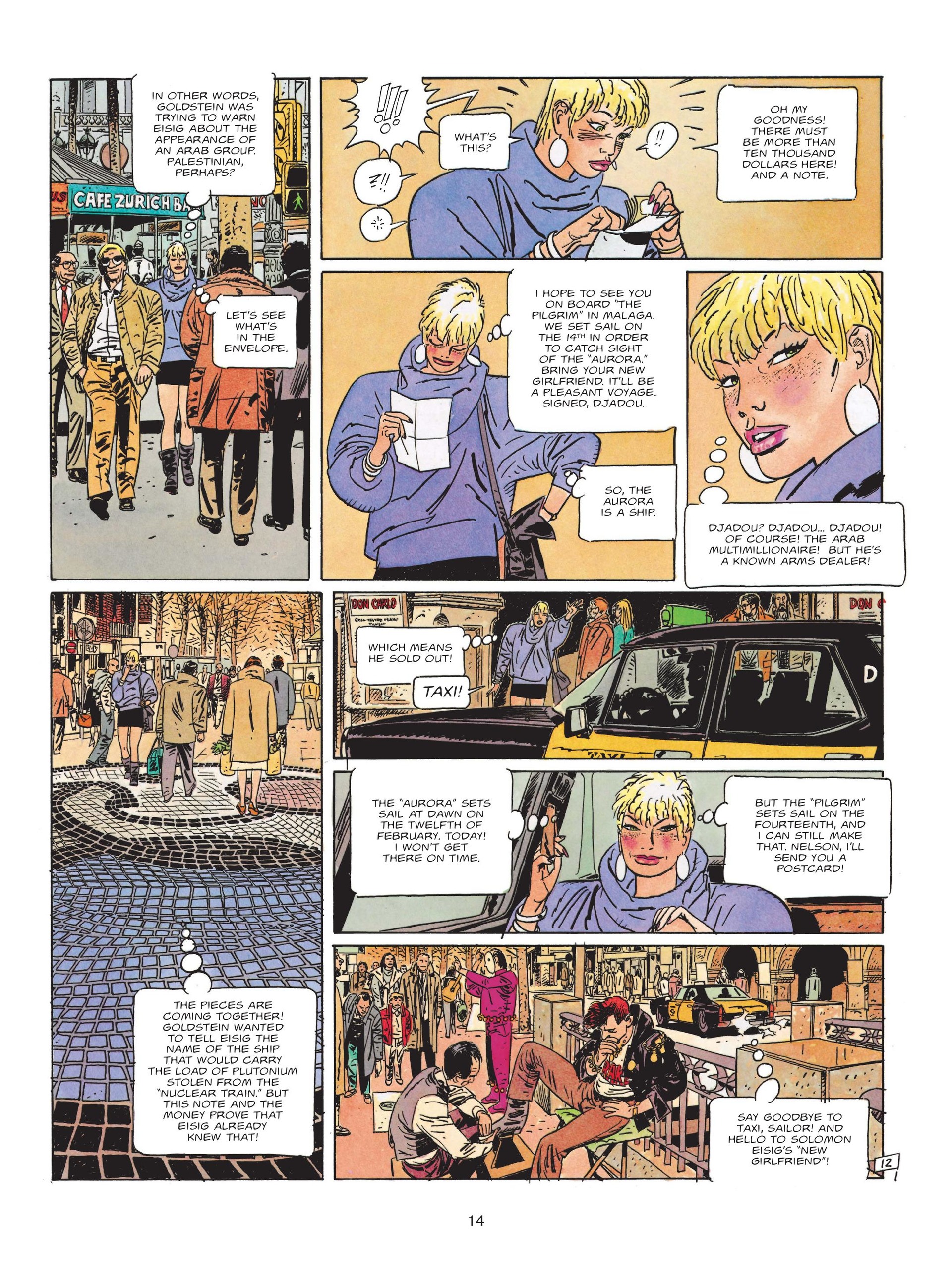 Read online Taxi comic -  Issue #2 - 16