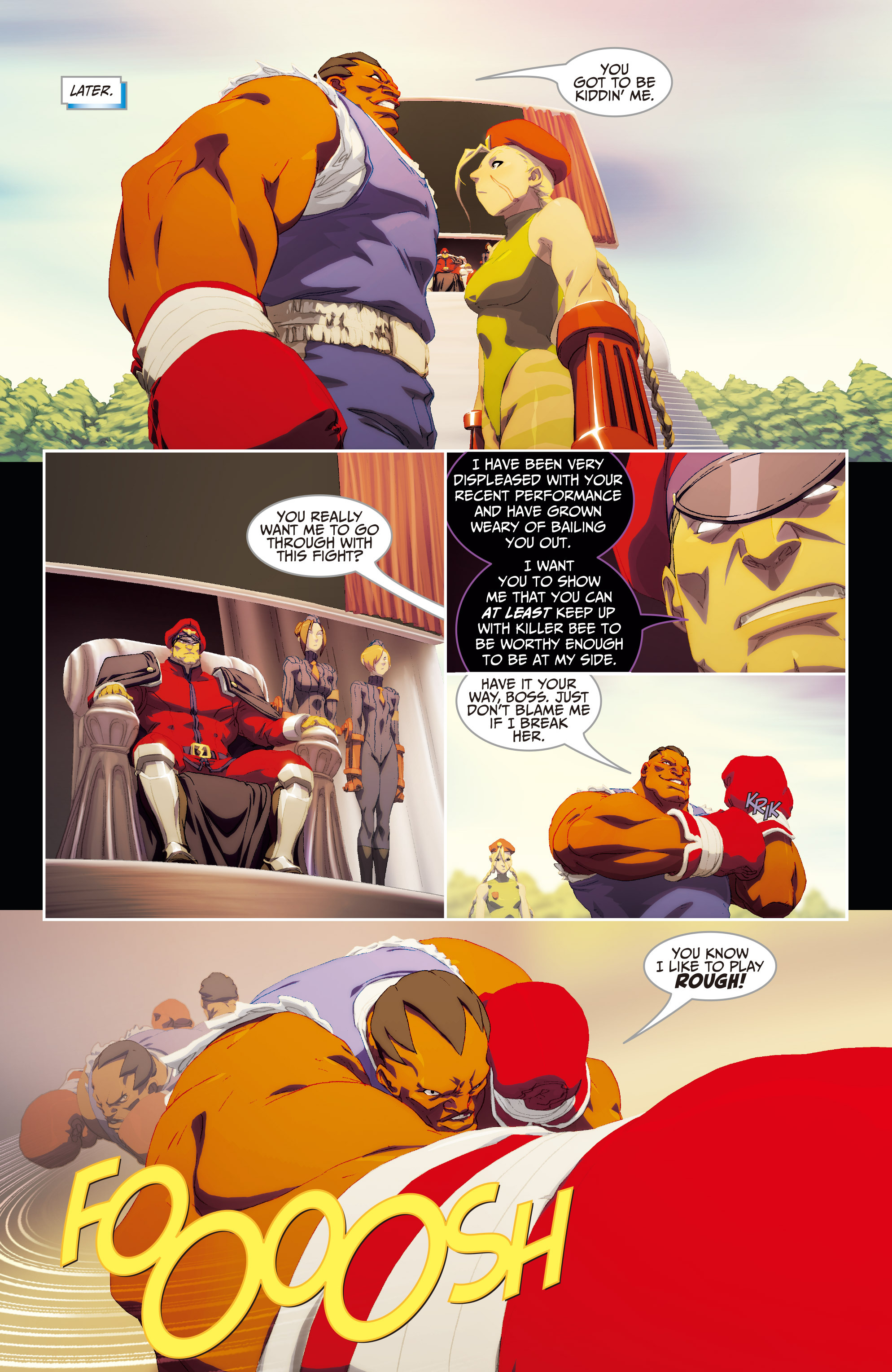 Read online Street Fighter II Turbo comic -  Issue #10 - 6
