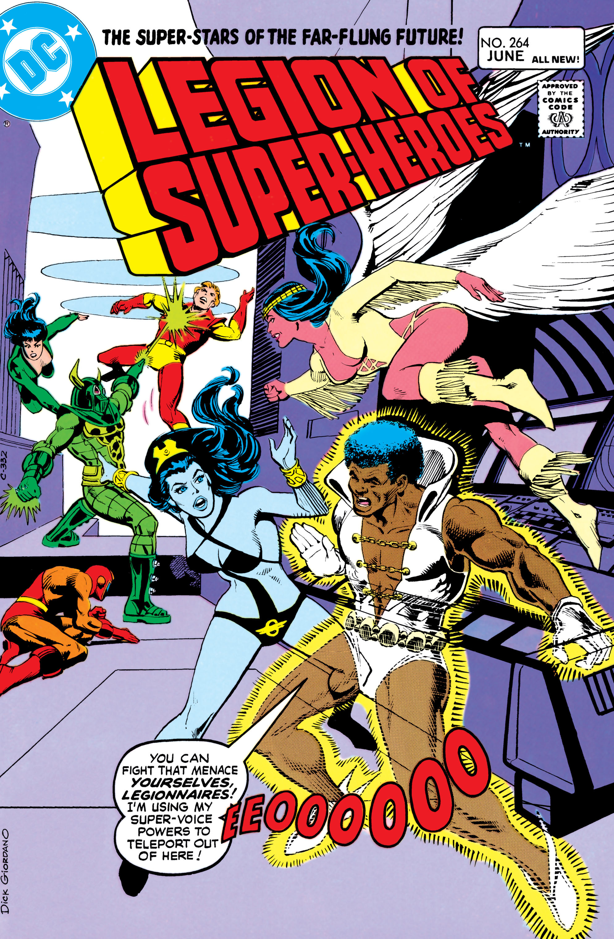 Read online Legion of Super-Heroes (1980) comic -  Issue #264 - 1