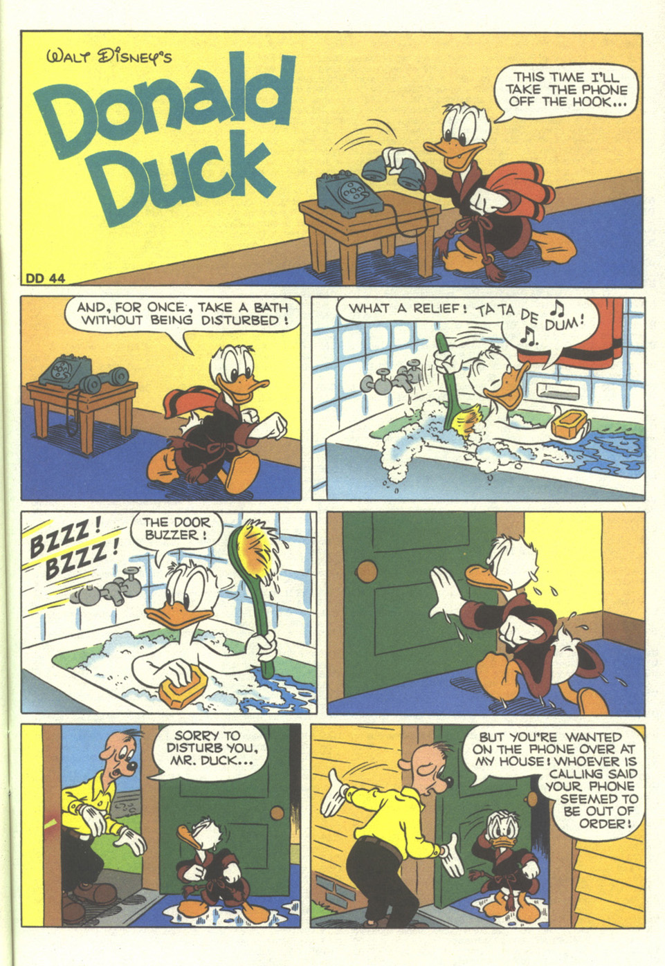 Read online Walt Disney's Donald Duck Adventures (1987) comic -  Issue #28 - 61