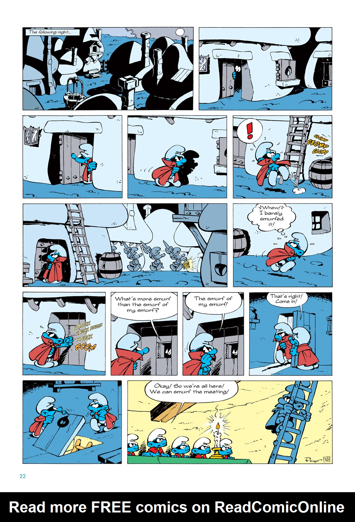 Read online The Smurfs comic -  Issue #3 - 22
