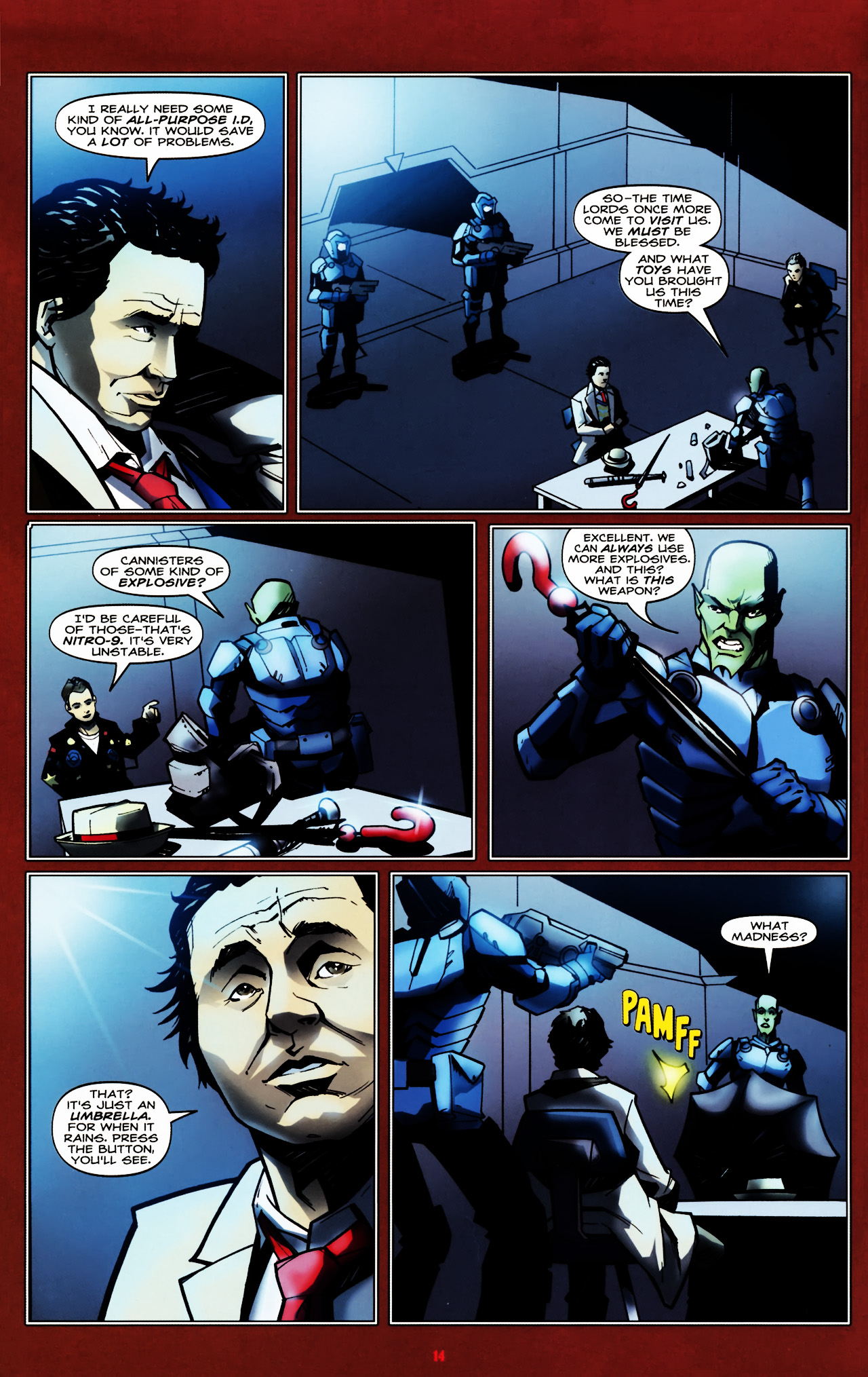 Read online Doctor Who: The Forgotten comic -  Issue #4 - 16