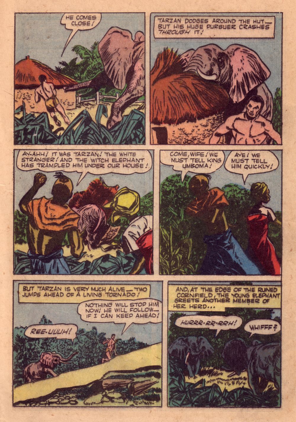 Read online Tarzan (1948) comic -  Issue #102 - 13