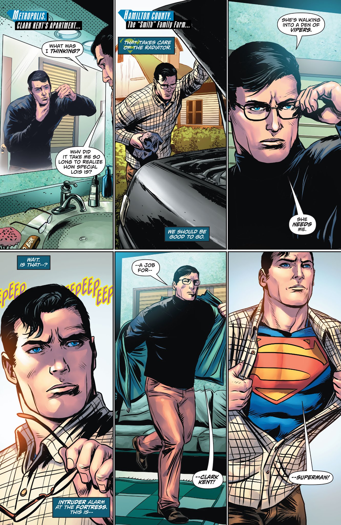 Read online Superman Reborn comic -  Issue # TPB (Part 1) - 7