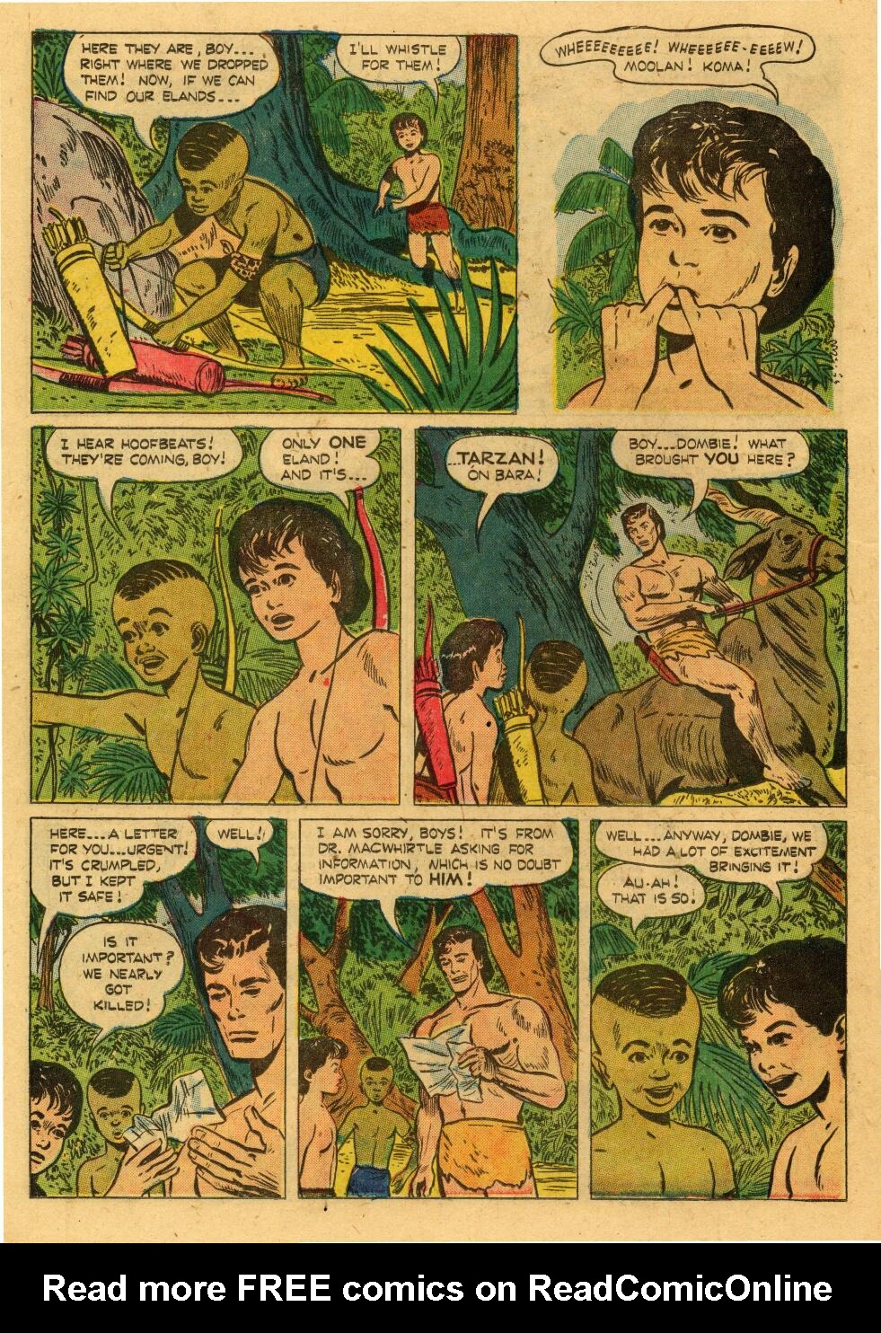 Read online Tarzan (1948) comic -  Issue #53 - 26