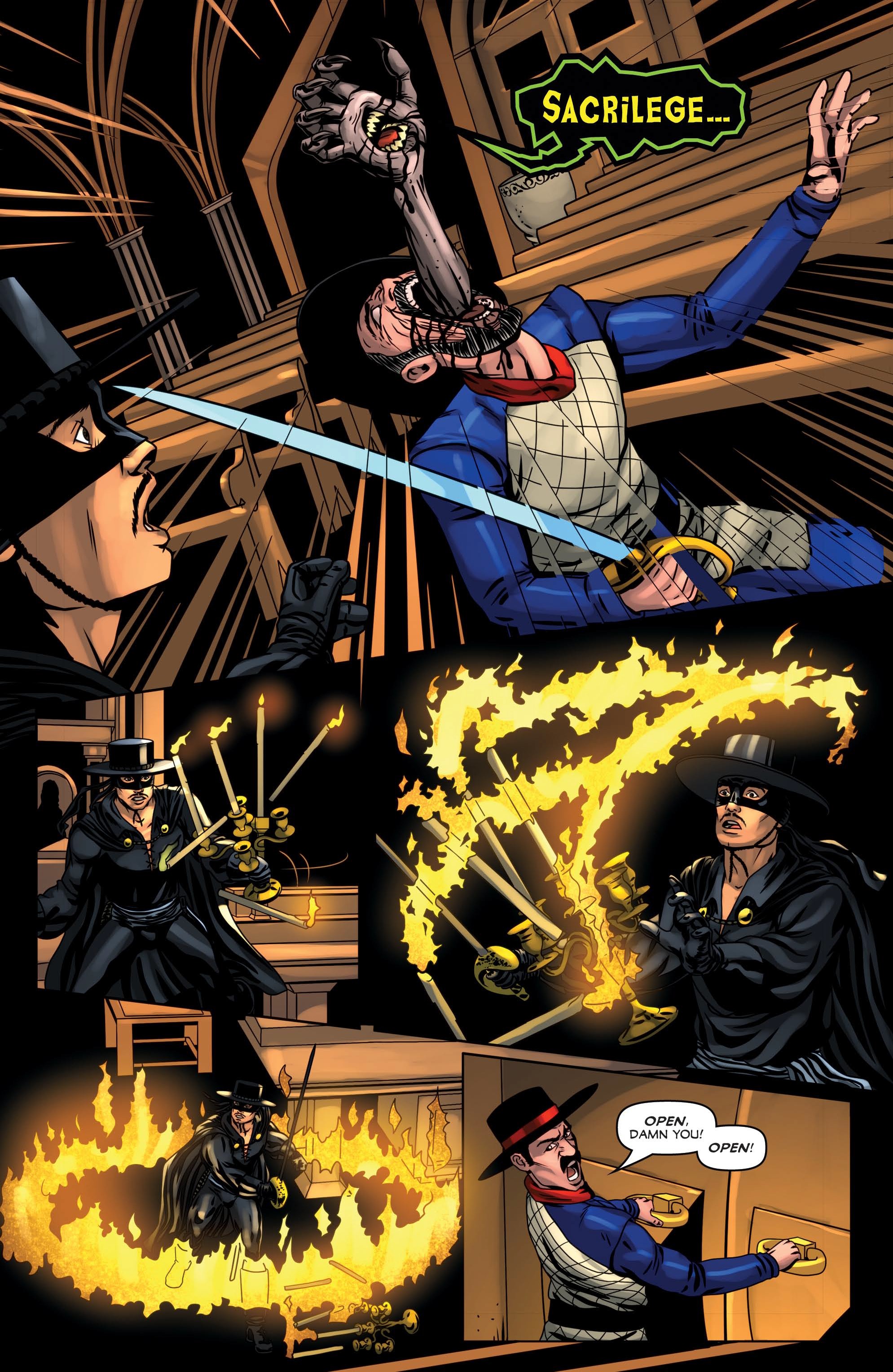 Read online Zorro: Sacrilege comic -  Issue #2 - 20