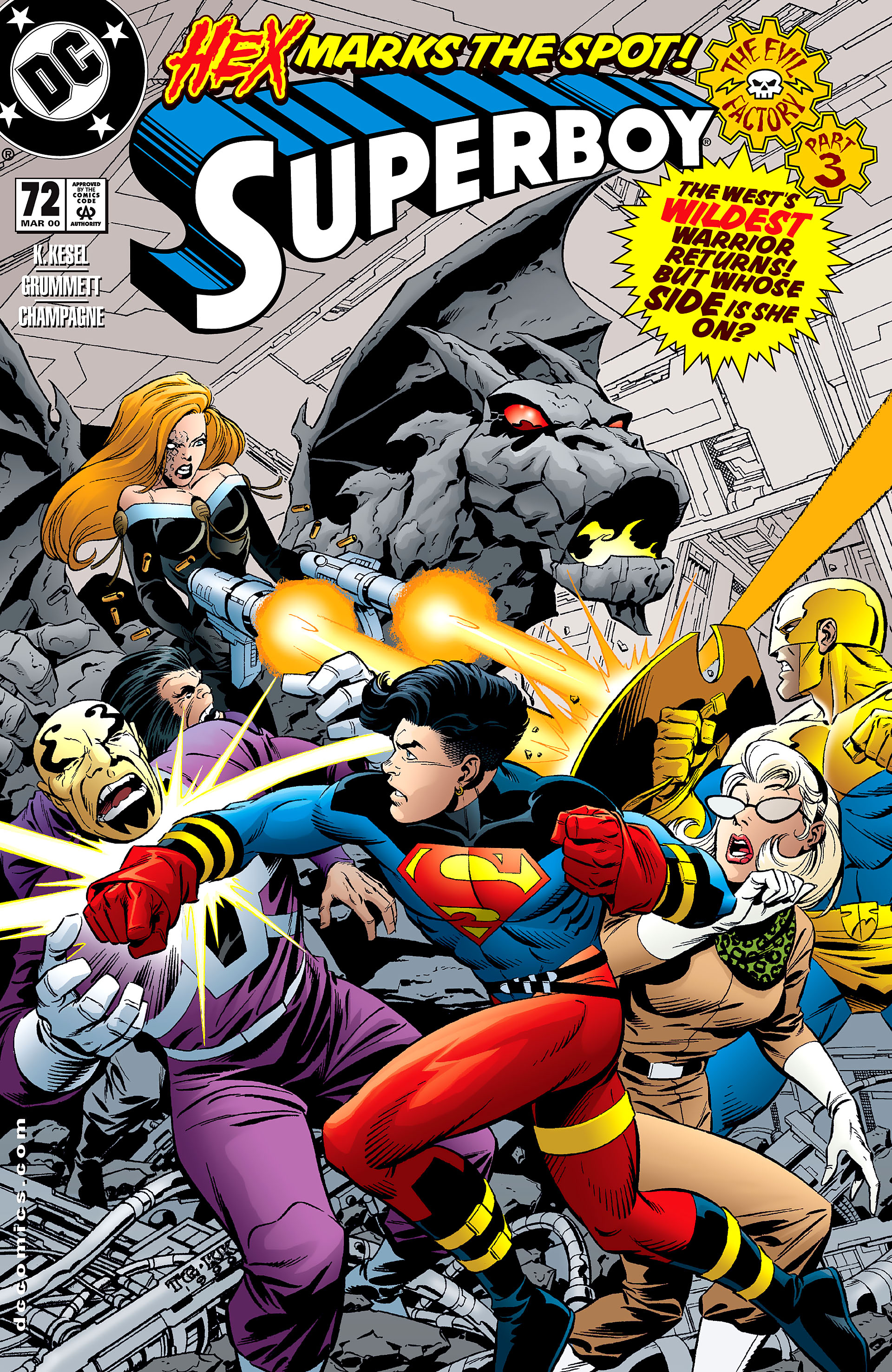 Read online Superboy (1994) comic -  Issue #72 - 1