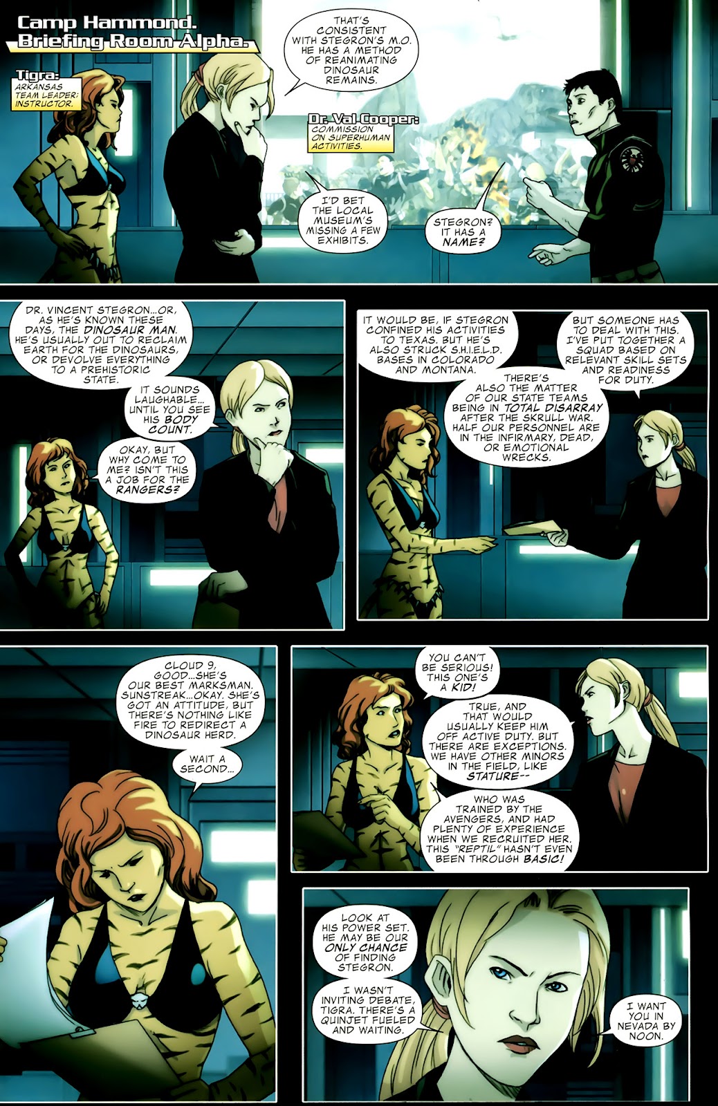 Avengers: The Initiative Featuring Reptil issue Full - Page 5