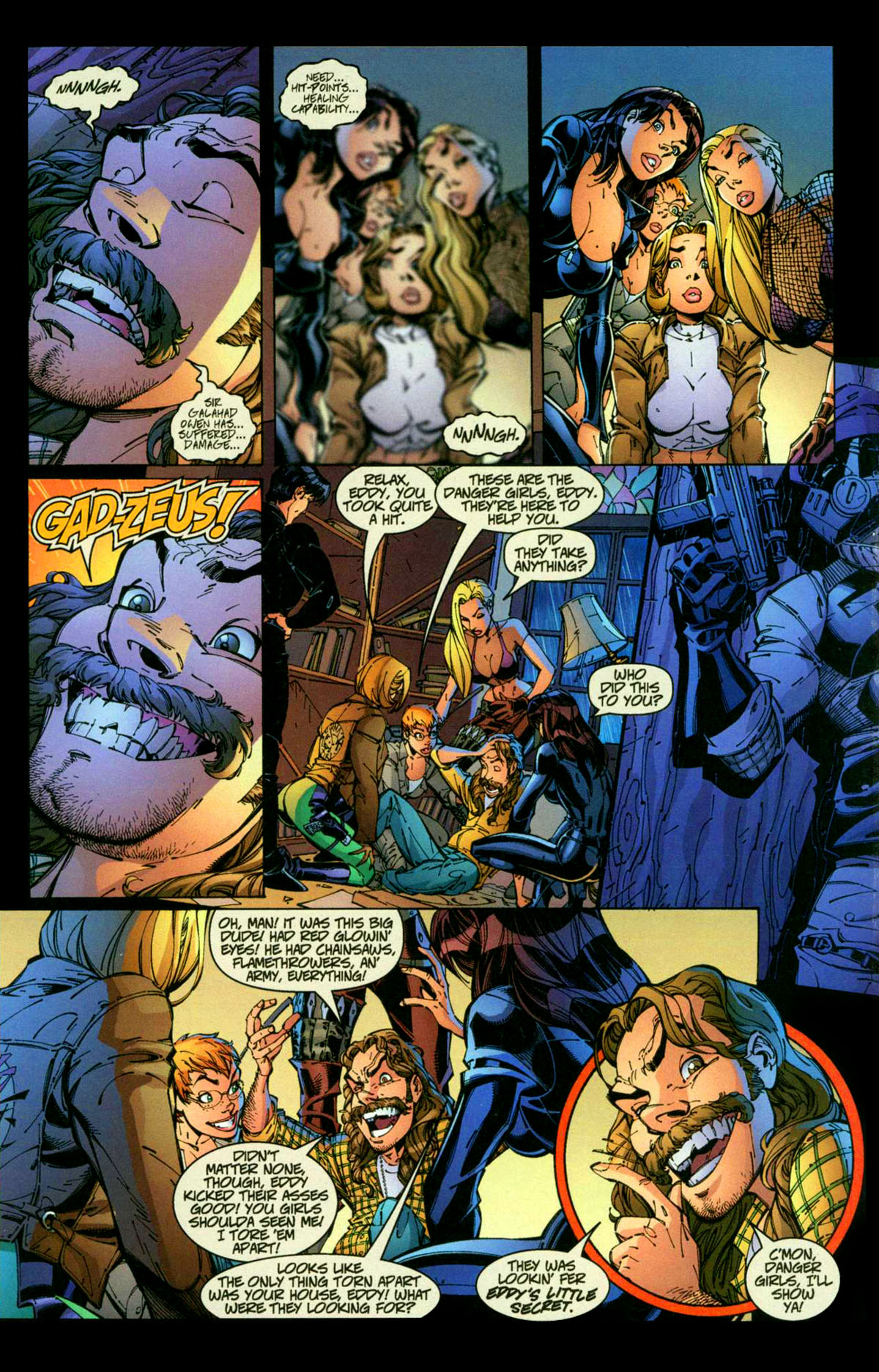 Read online Danger Girl (1998) comic -  Issue #4 - 11