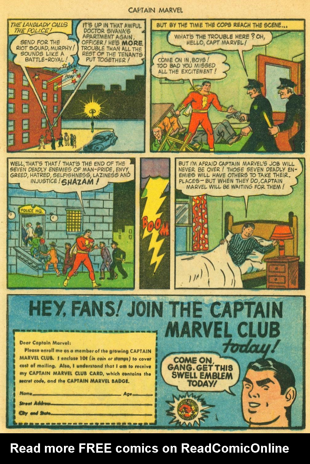 Read online Captain Marvel Adventures comic -  Issue #41 - 17