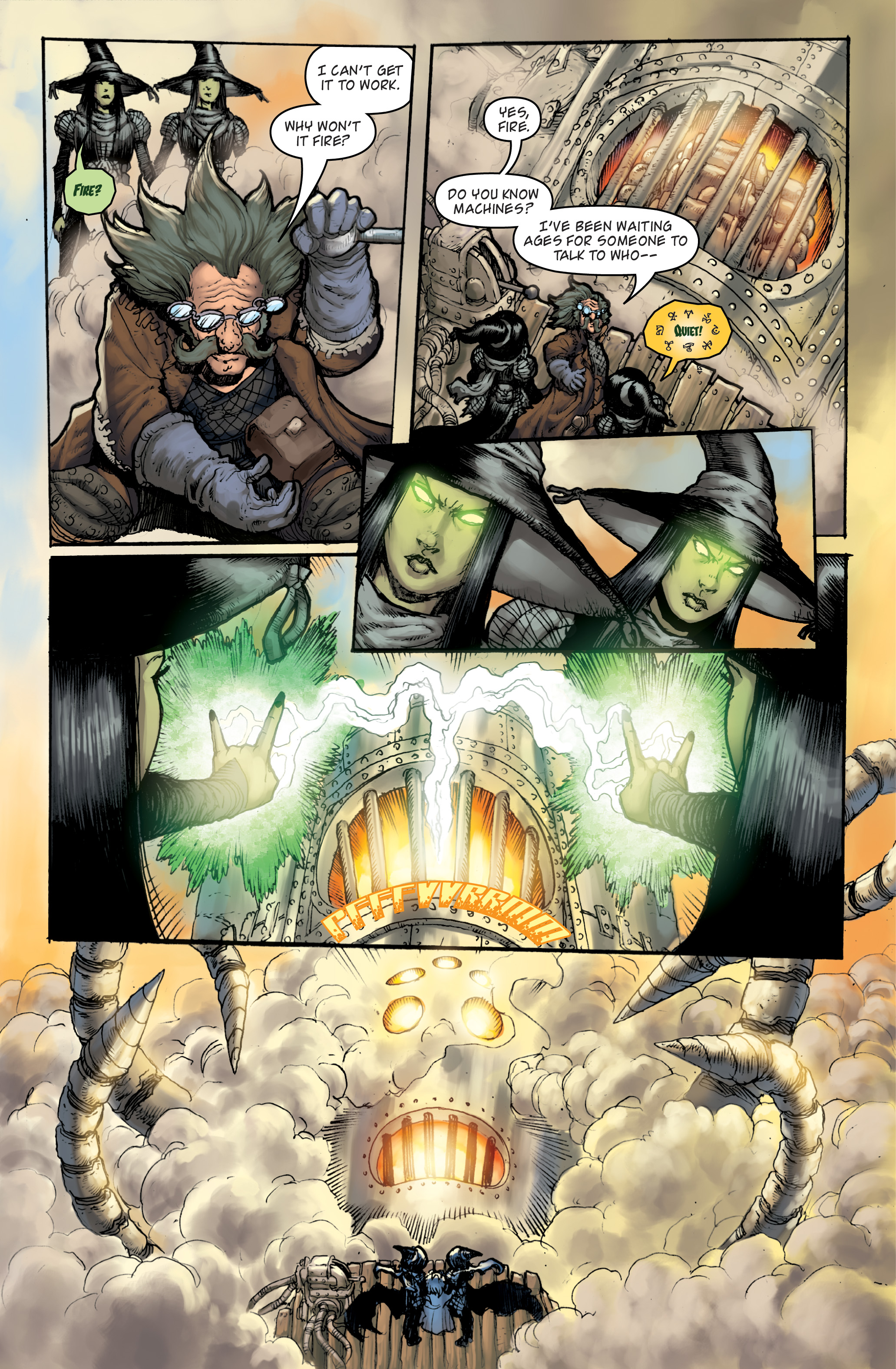 Read online The Steam Engines of Oz: The Geared Leviathan comic -  Issue #1 - 27