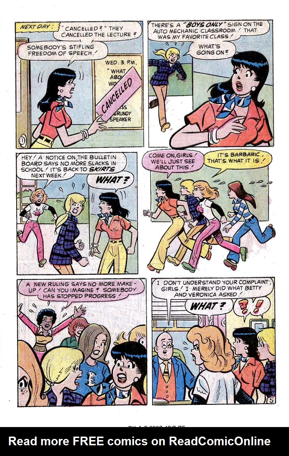 Read online Archie's Girls Betty and Veronica comic -  Issue #233 - 7