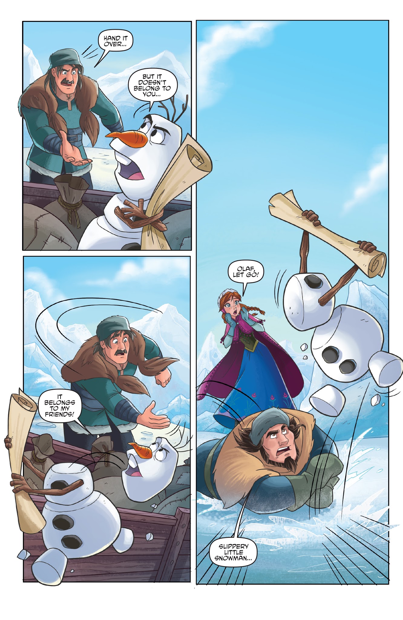 Read online Disney Frozen comic -  Issue #3 - 23