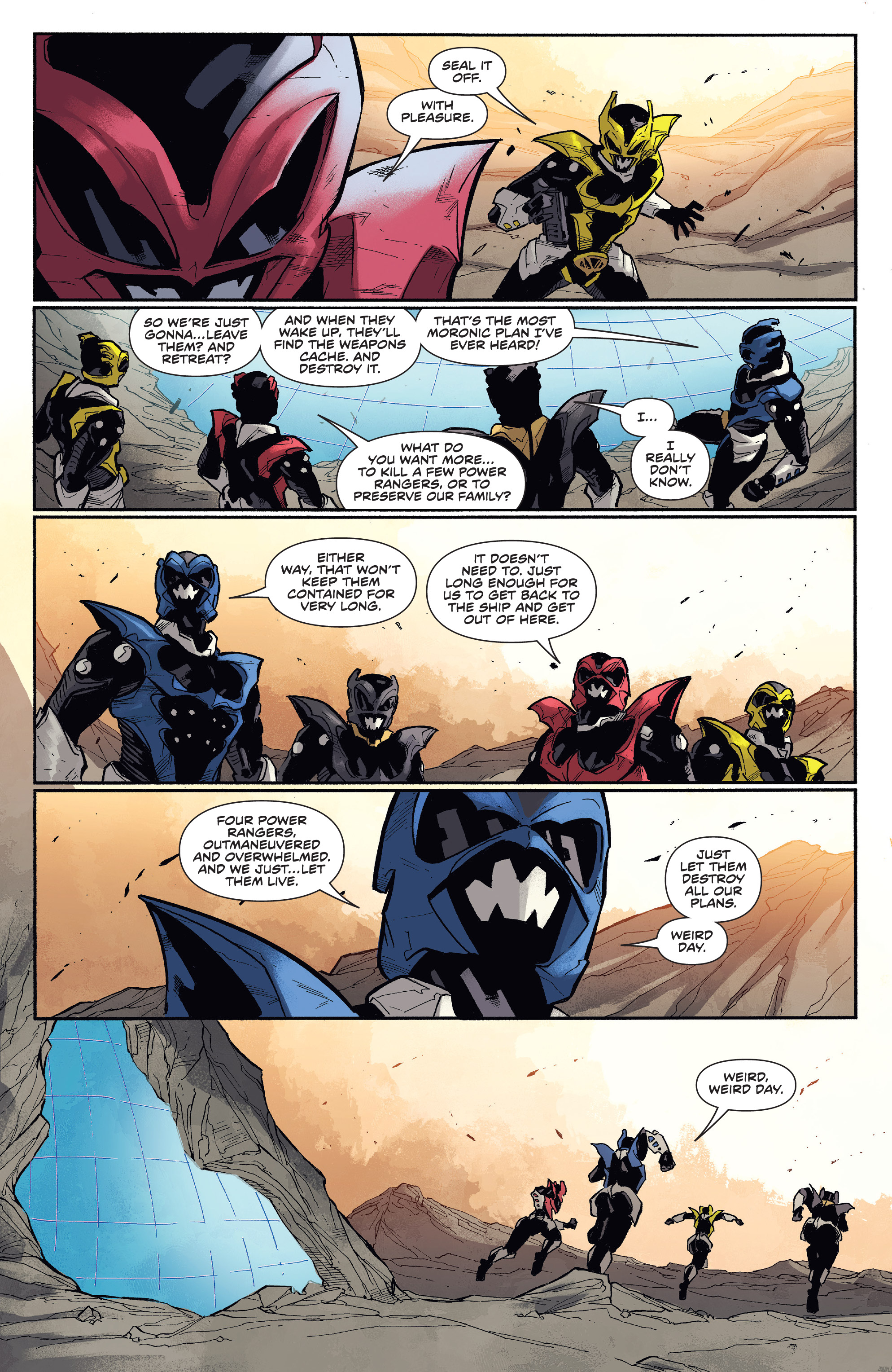 Read online Saban's Power Rangers: The Psycho Path comic -  Issue # TPB - 77