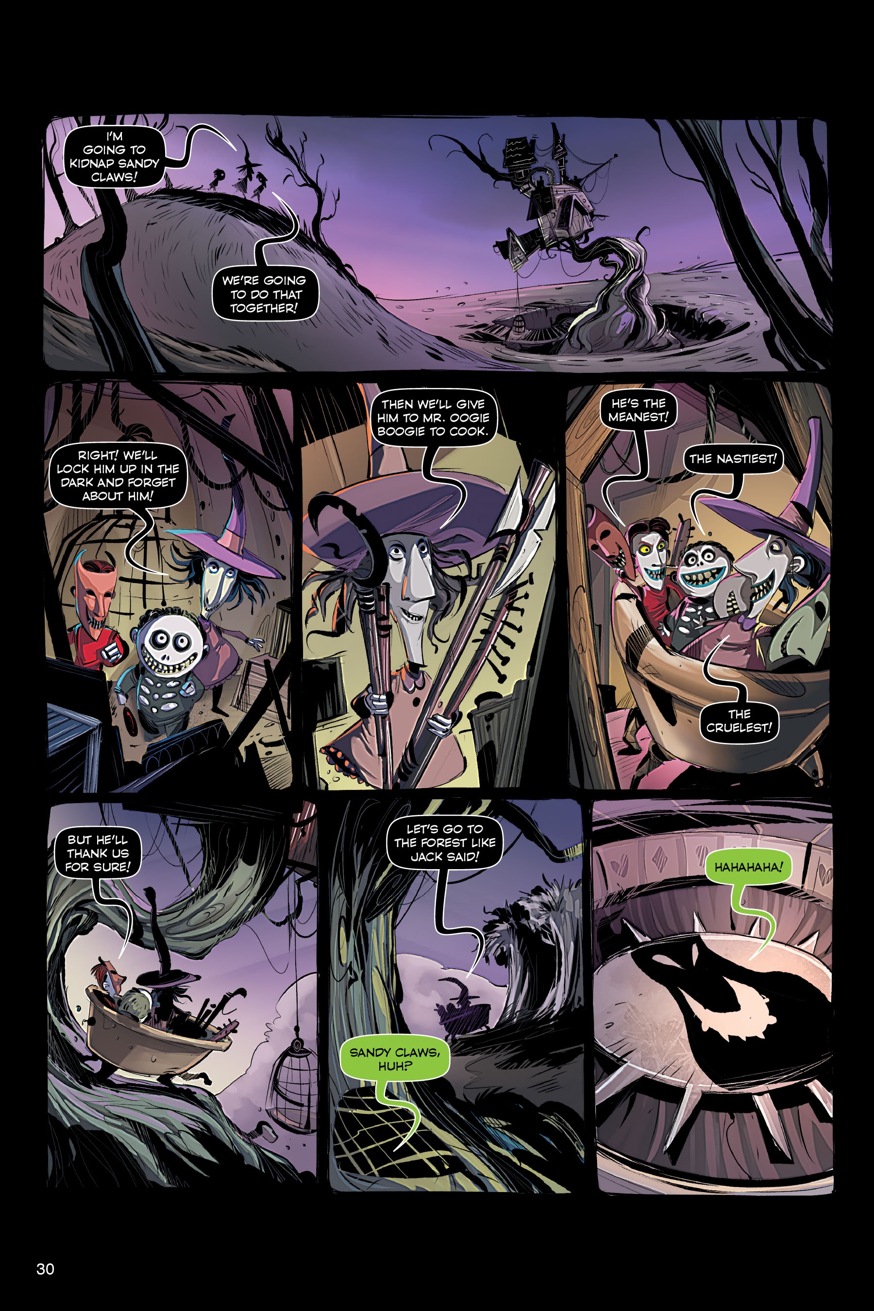 Read online Disney The Nightmare Before Christmas: The Story of the Movie in Comics comic -  Issue # Full - 29