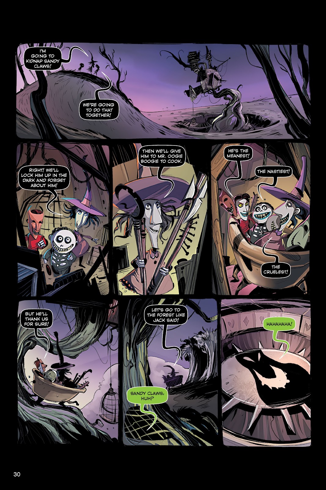 Disney The Nightmare Before Christmas: The Story of the Movie in Comics issue Full - Page 29