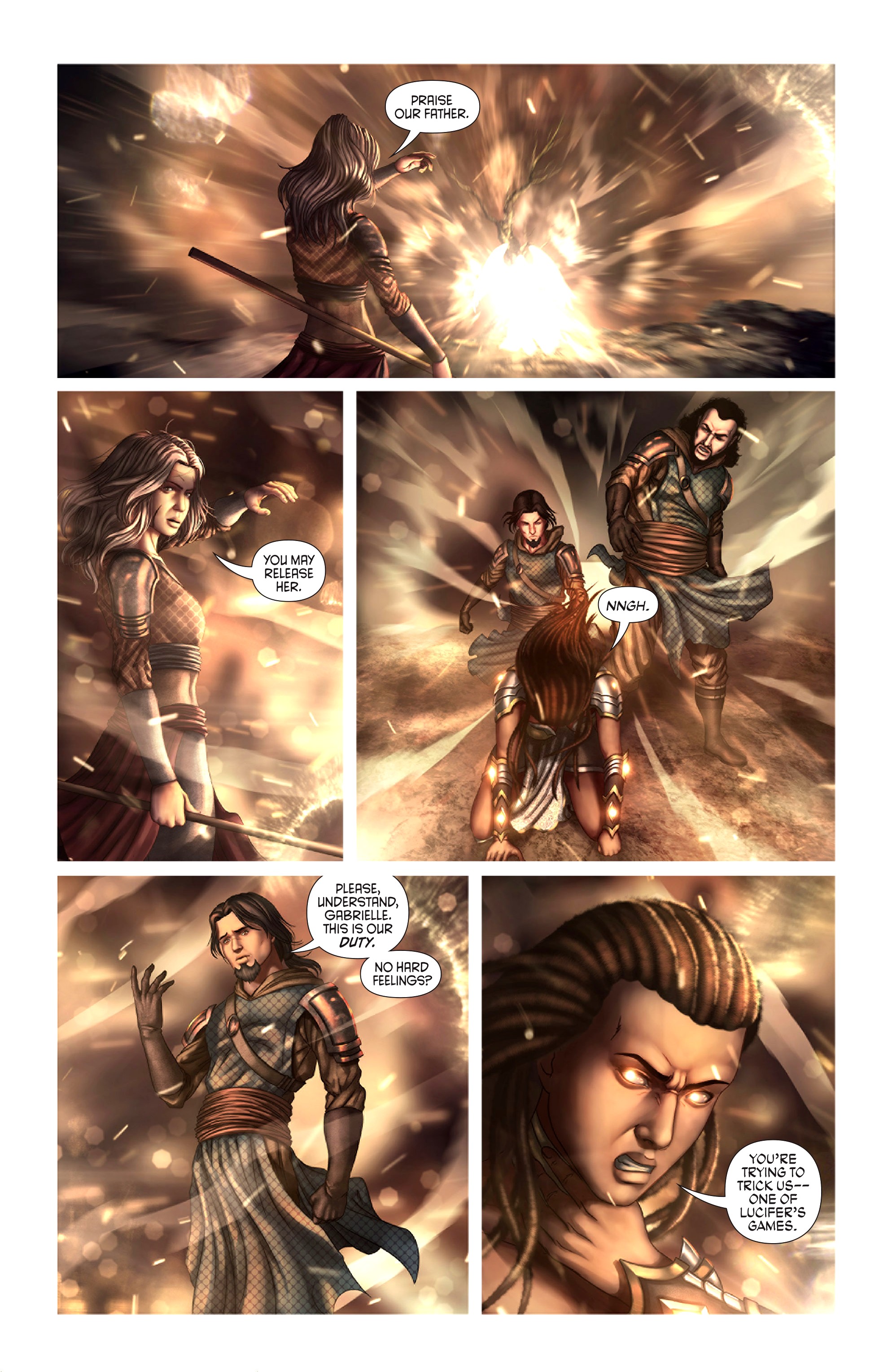 Read online Knights of the Golden Sun comic -  Issue #5 - 13