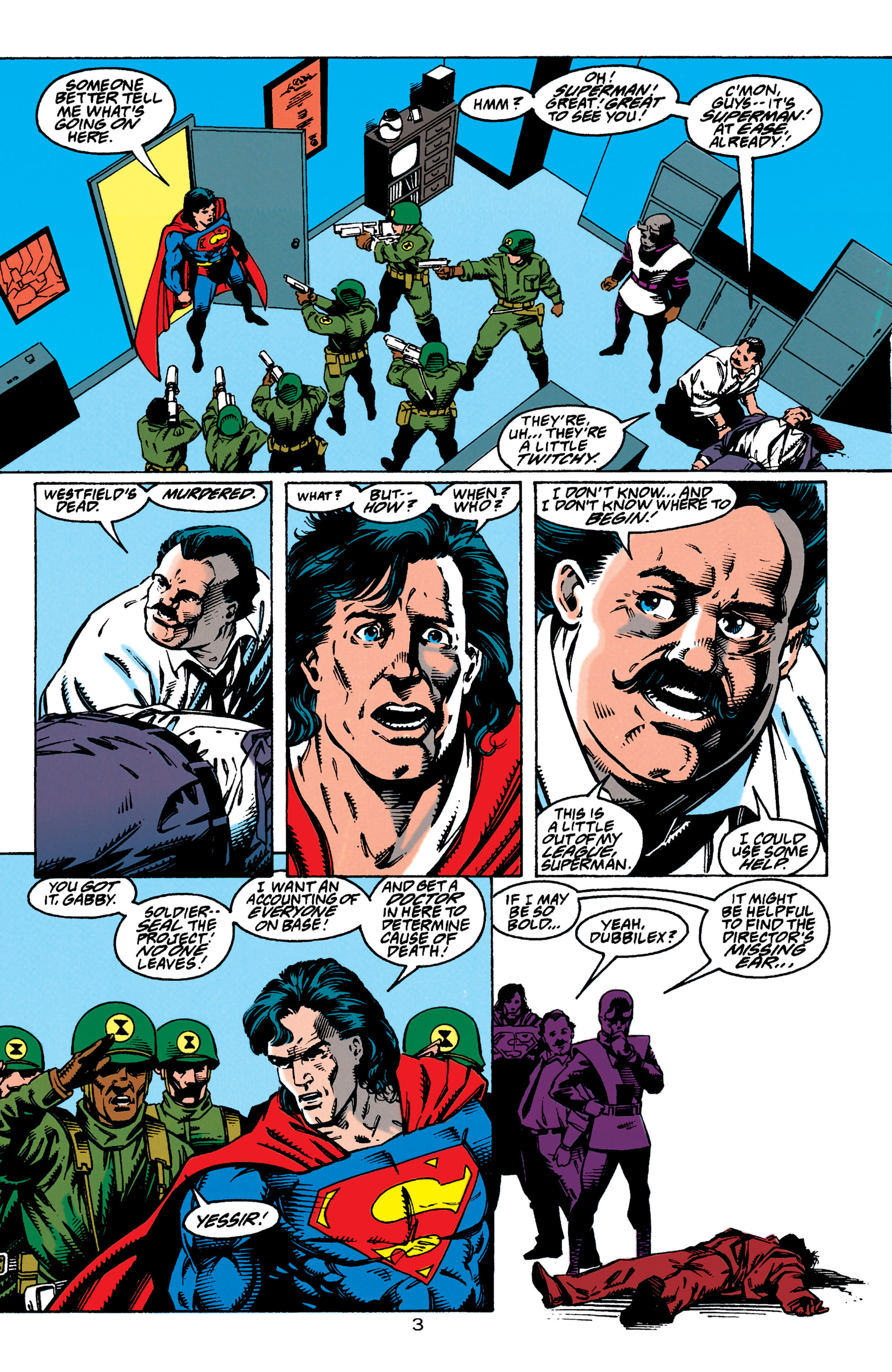 Read online Adventures of Superman (1987) comic -  Issue #513 - 4