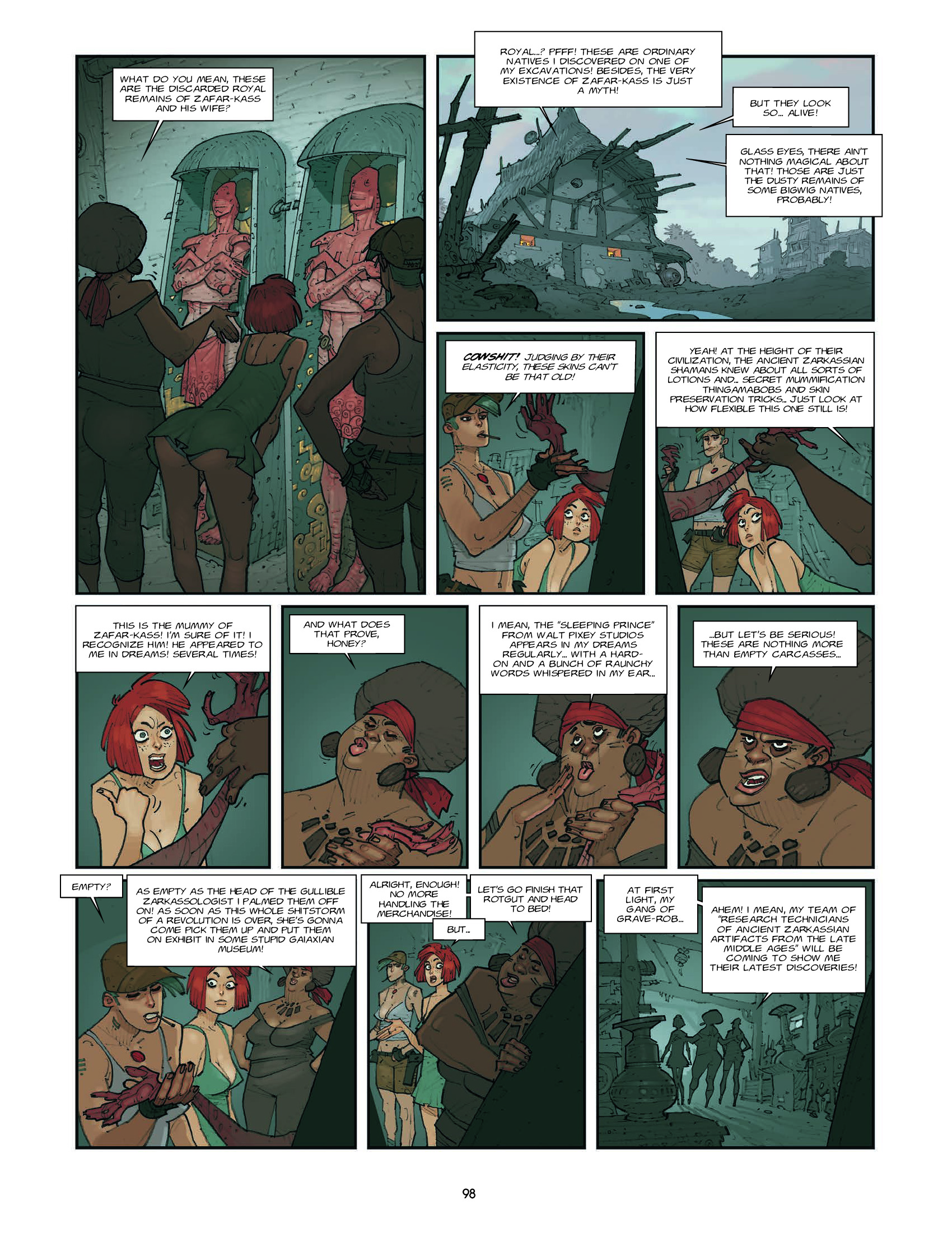 Read online Trapped on Zarkass comic -  Issue # TPB (Part 1) - 99