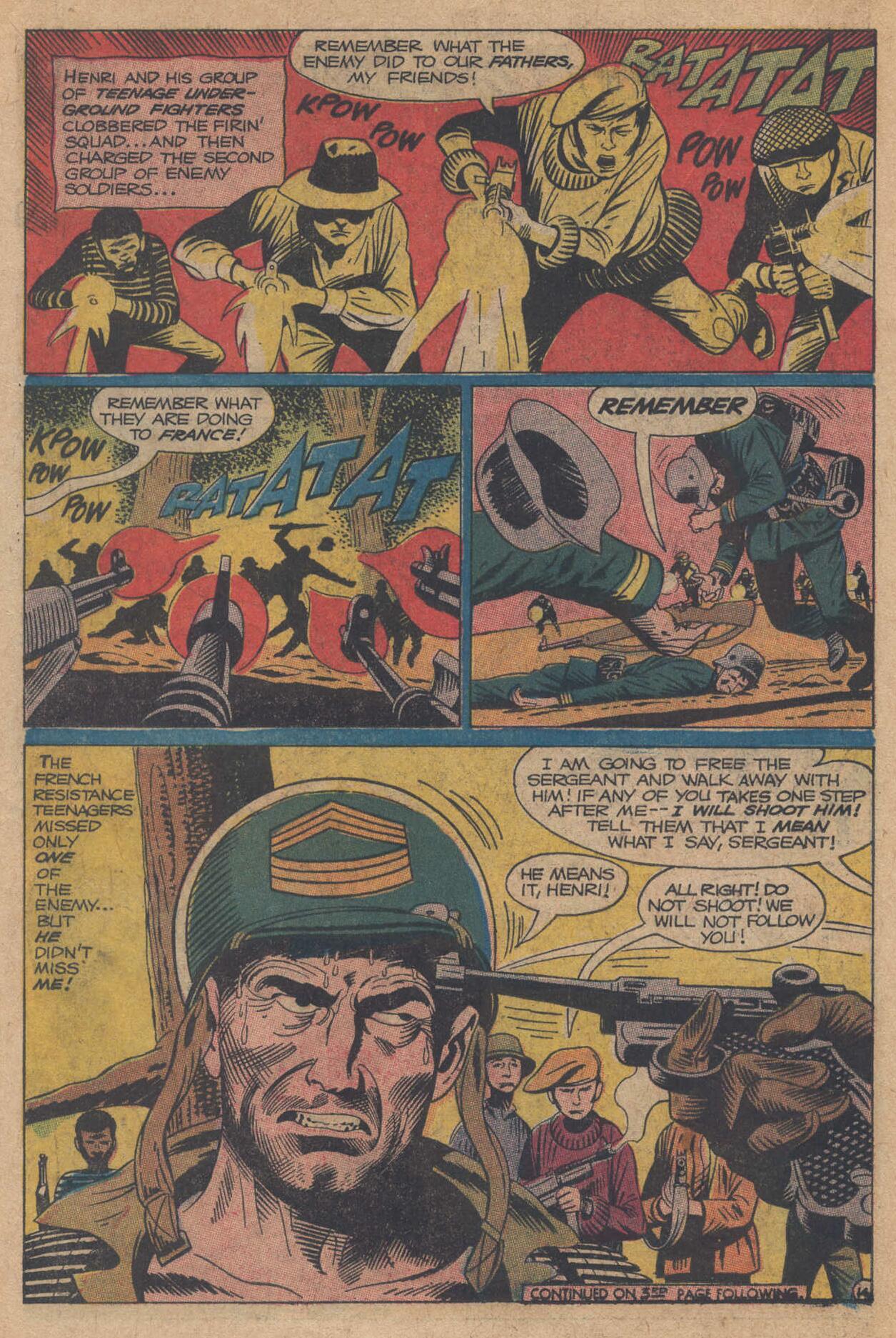 Read online Our Army at War (1952) comic -  Issue #192 - 20