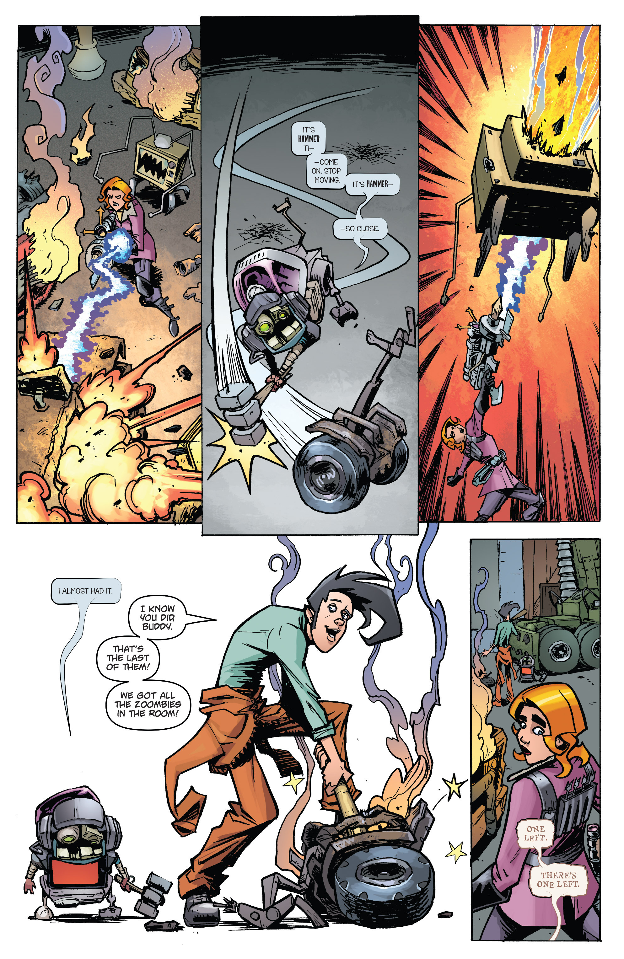 Read online Monster Motors: The Curse of Minivan Helsing comic -  Issue #2 - 10