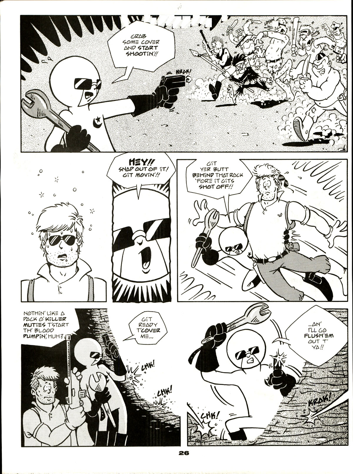 Read online Threat comic -  Issue #5 - 28
